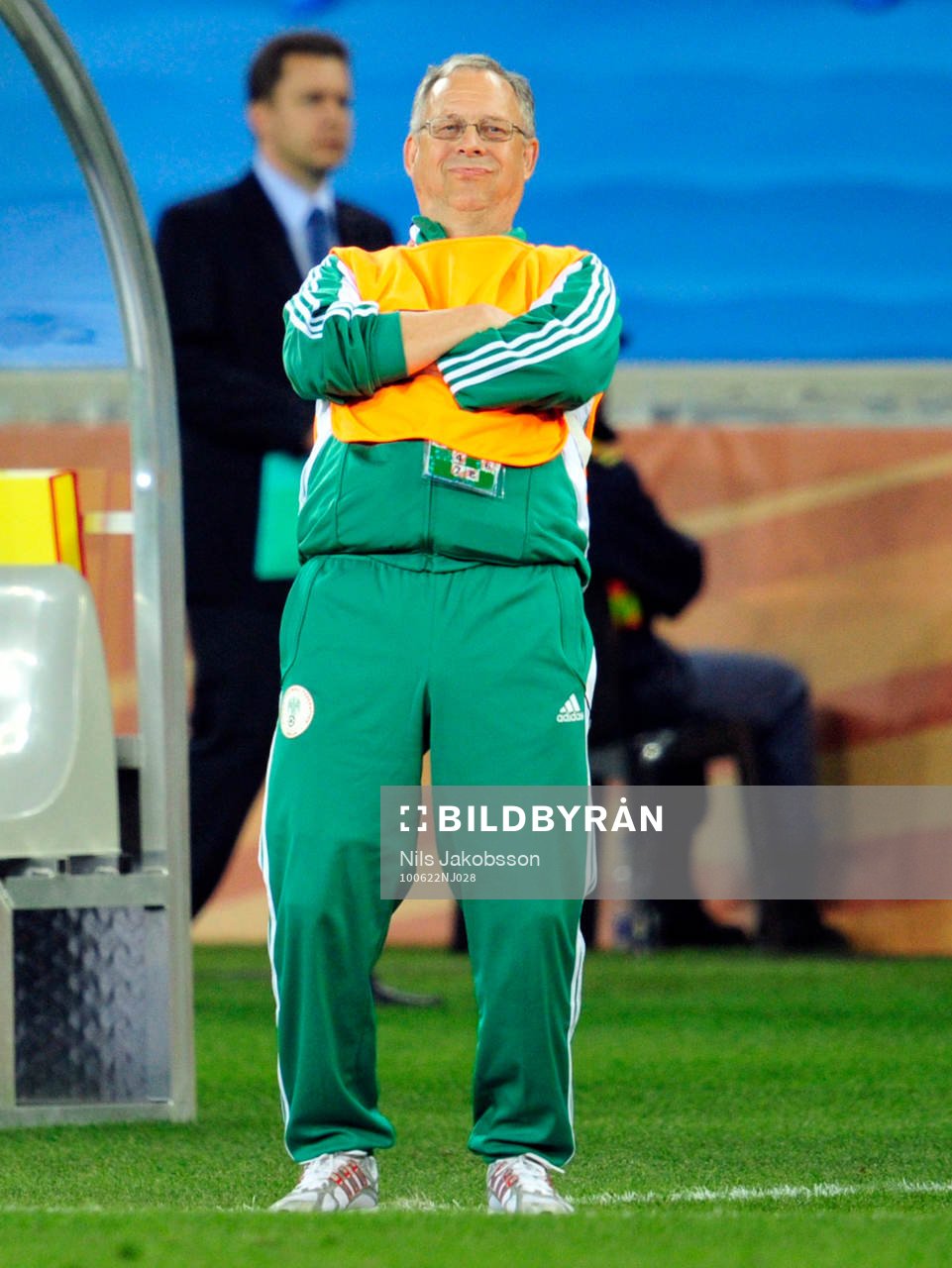 Lars Lagerbäck, förbundskapten Nigeria