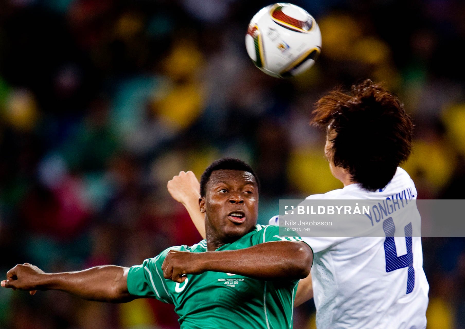  Yakubu Aiyegbeni, Nigeria, Cho Yong-Hyung, Sydkorea.