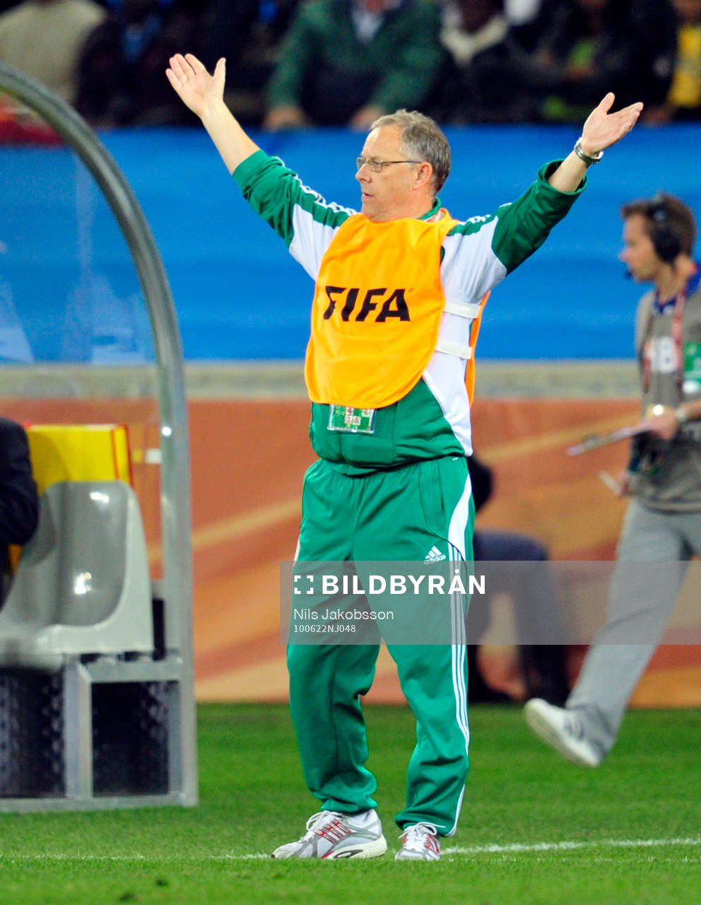 Lars Lagerbäck, förbundskapten Nigeria