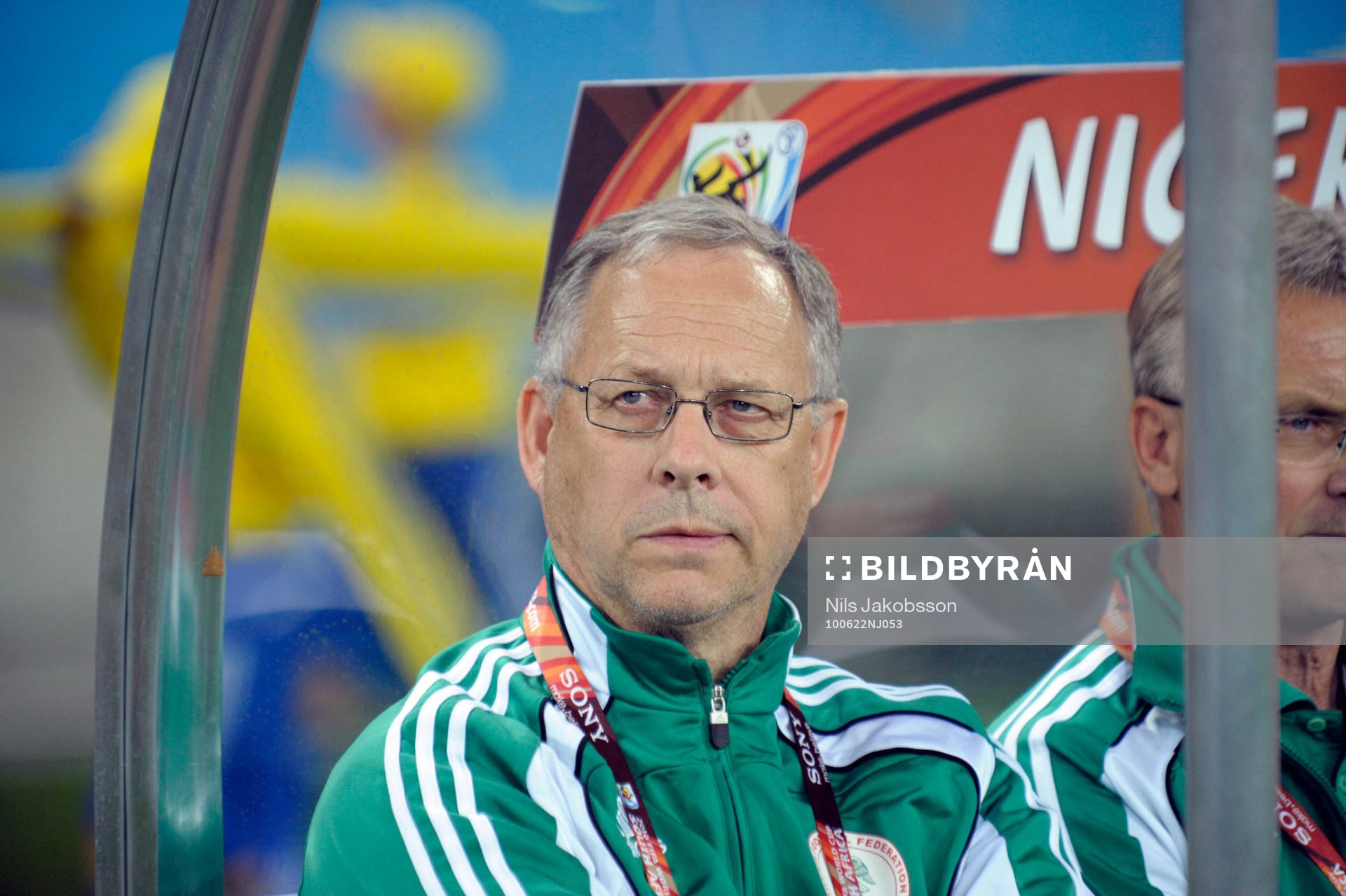 Lars Lagerbäck, förbundskapten Nigeria
