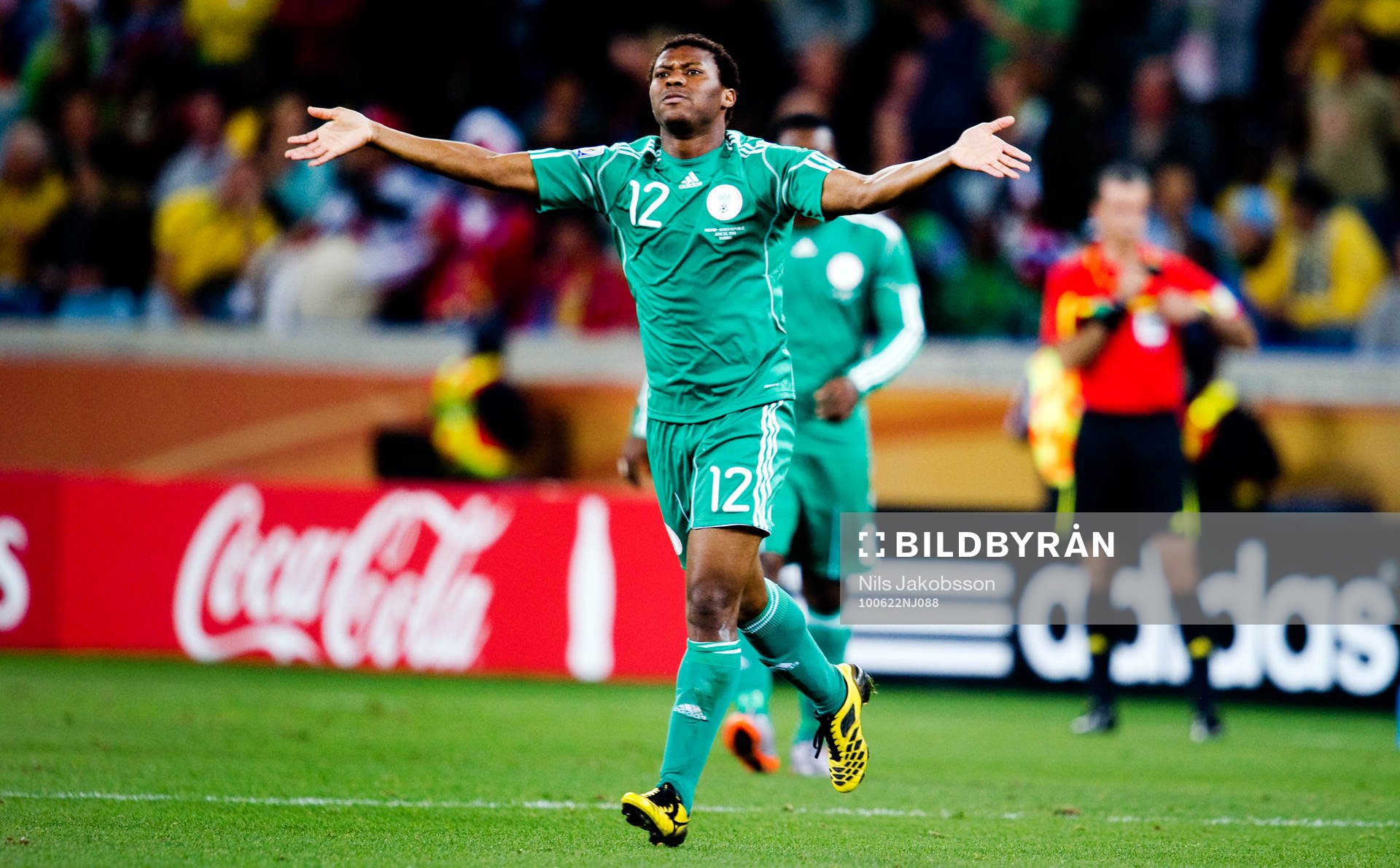 Kalu Uche, Nigeria jubel