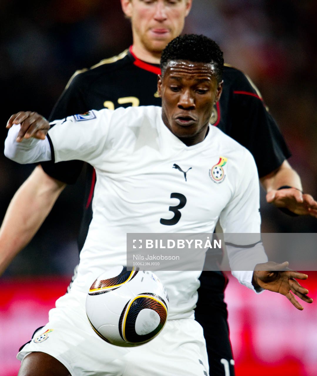  Asamoah Gyan, Ghana.
