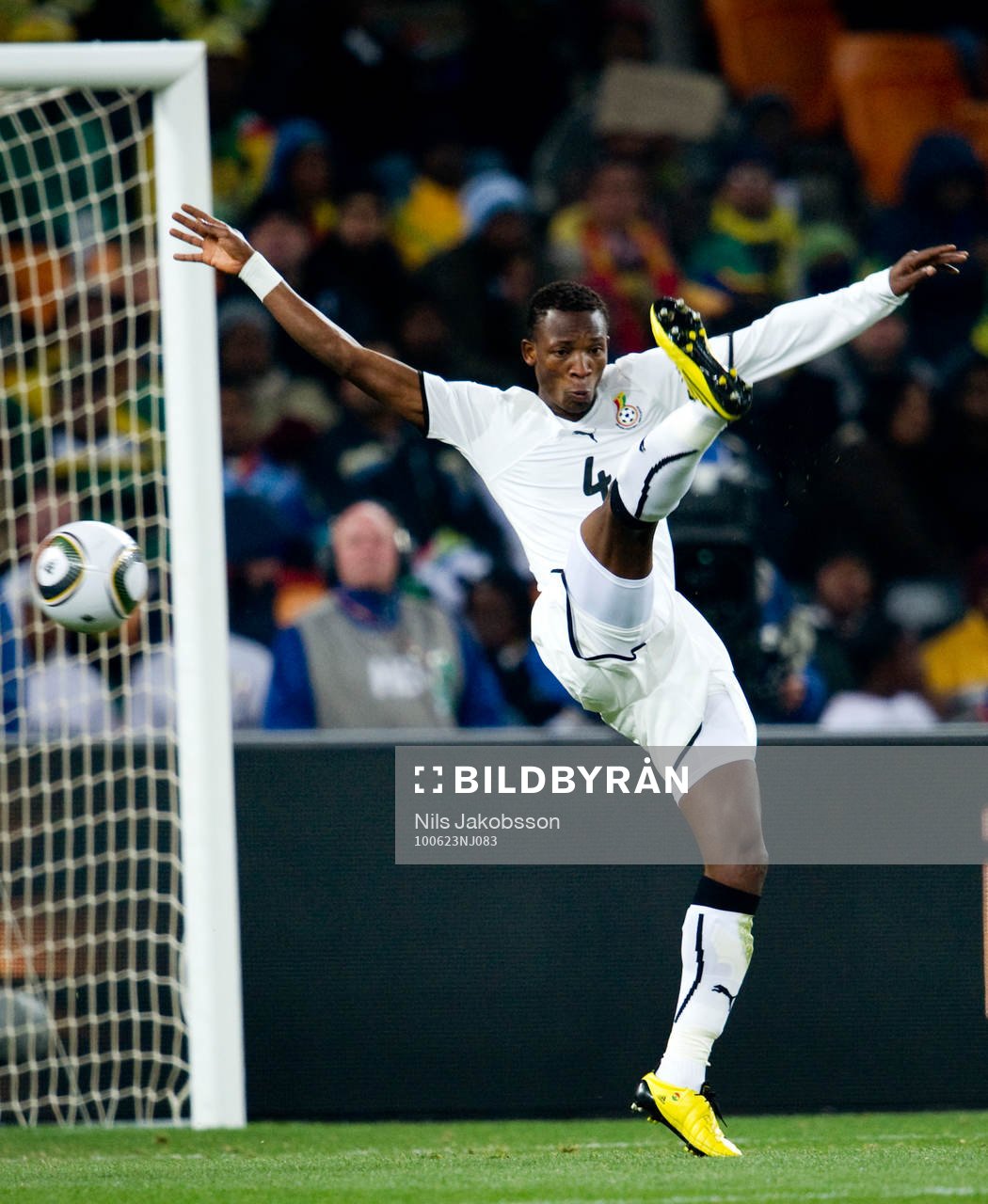 John Pantsil missar bollen