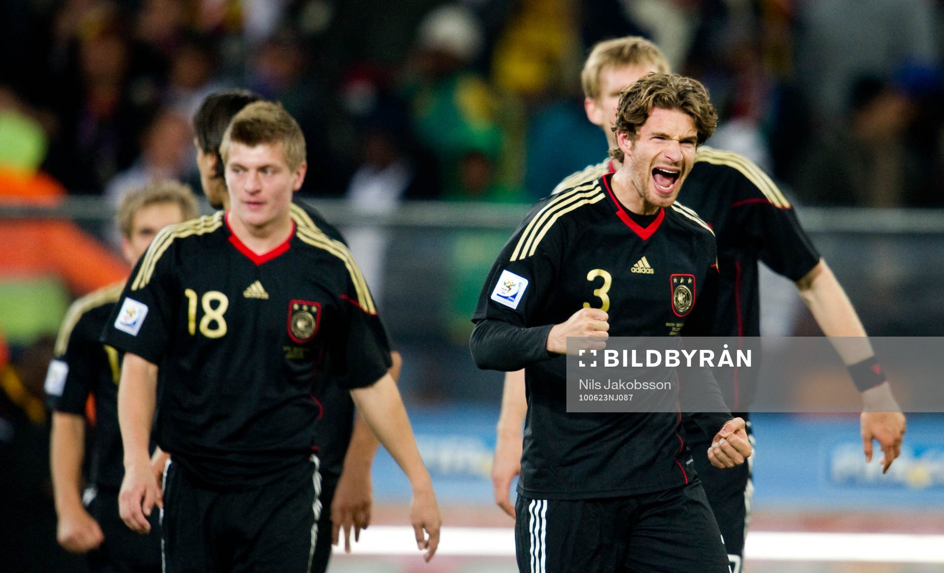 Toni Kroos, Arne Friedrich, Tyskland jubel