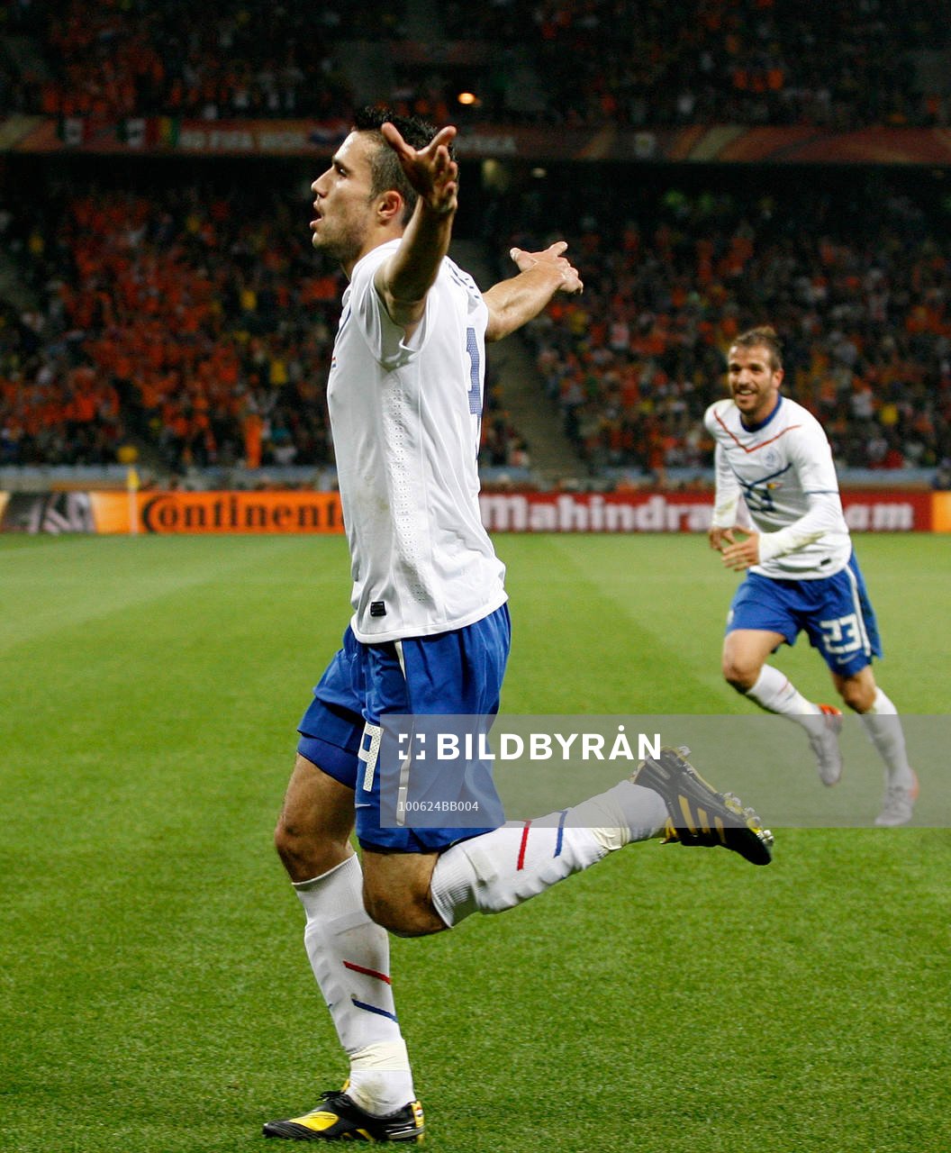Robin Van Persie, Holland, jubel