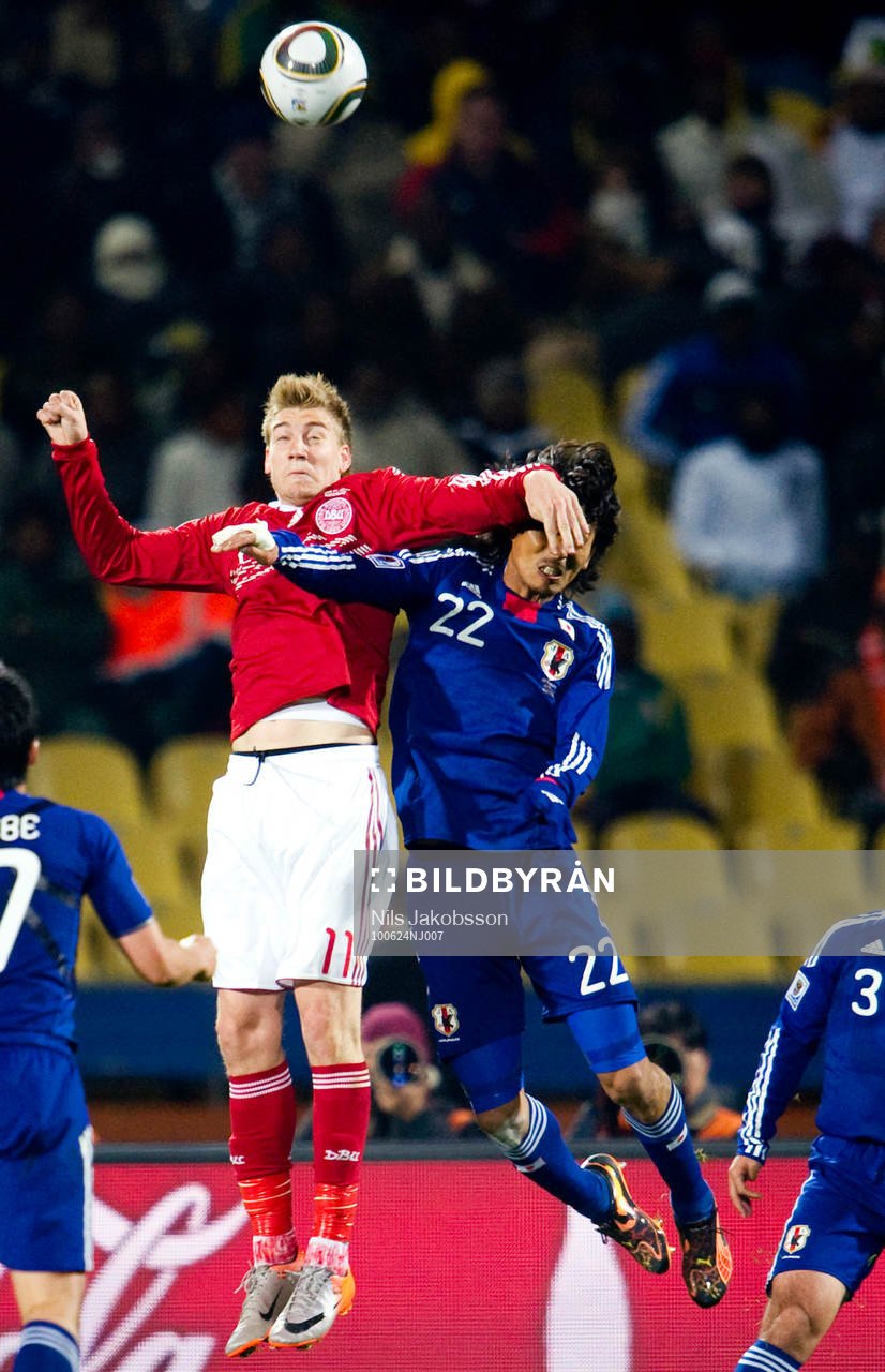 Nicklas Bendtner, Danmark, Yuji Nakazawa, Japan