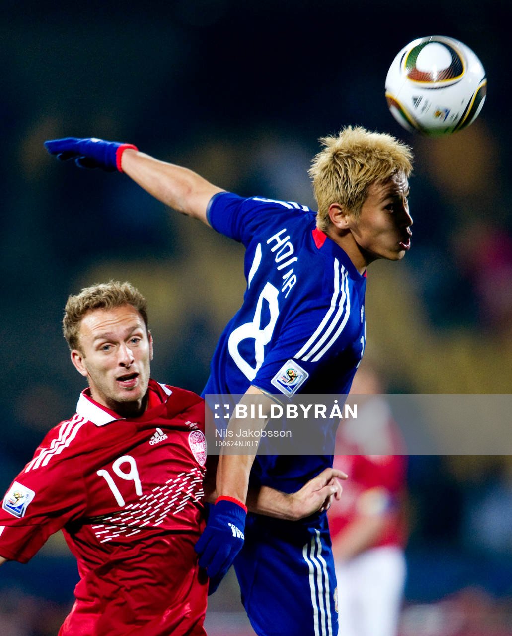 Dennis Rommedahl, Danmark, Keisuke Honda, Japan