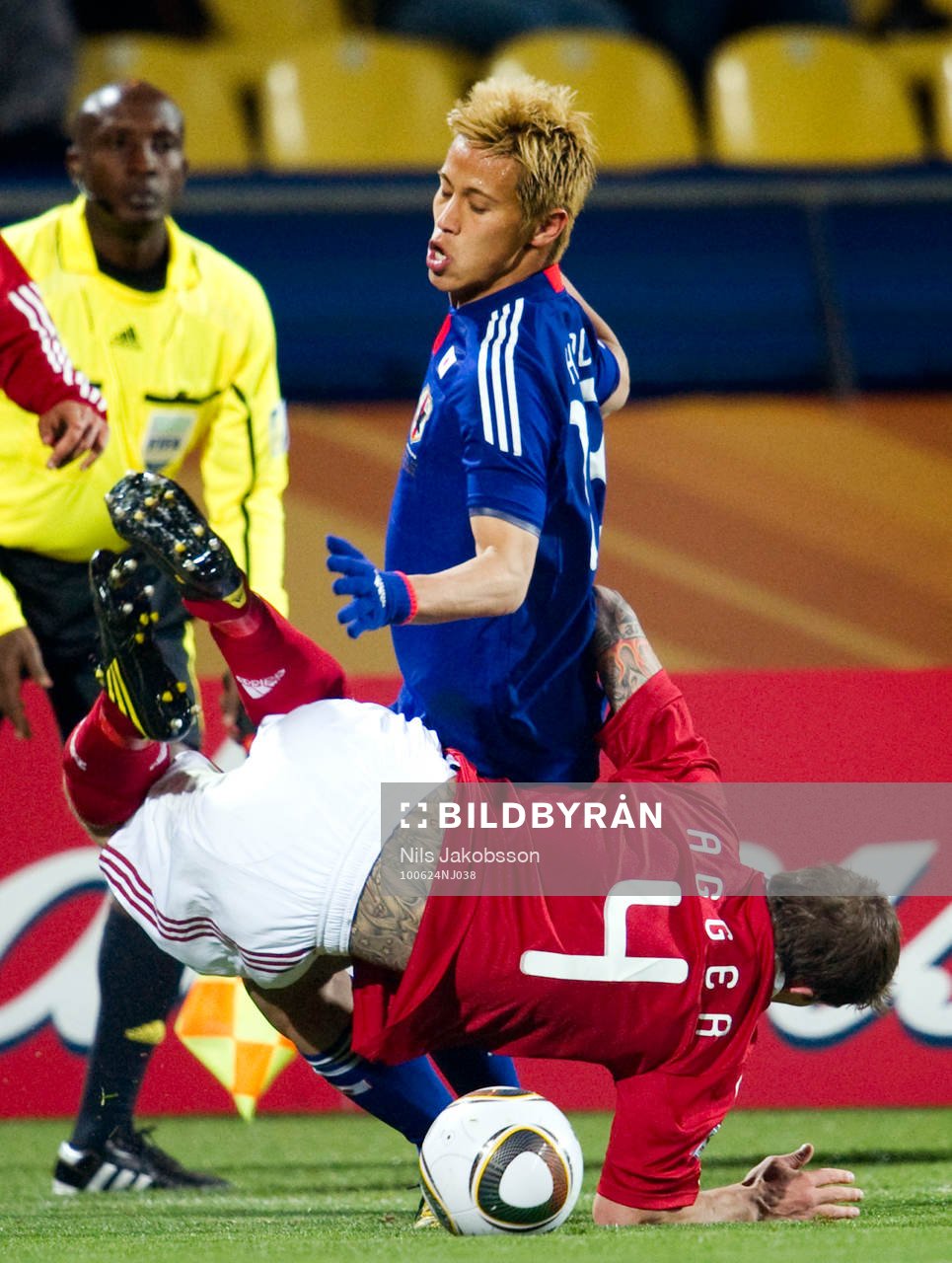 Keisuke Honda, Japan, Daniel Agger, Danmark