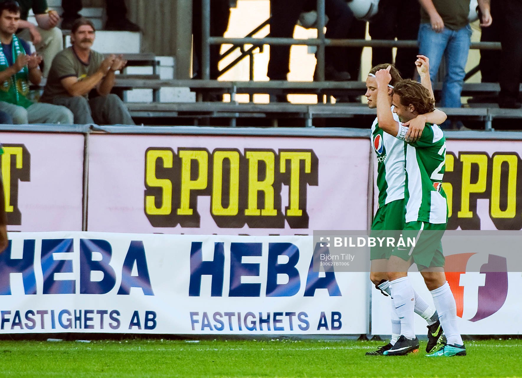 Linus Hallenius och Simon Helg, Hammarby