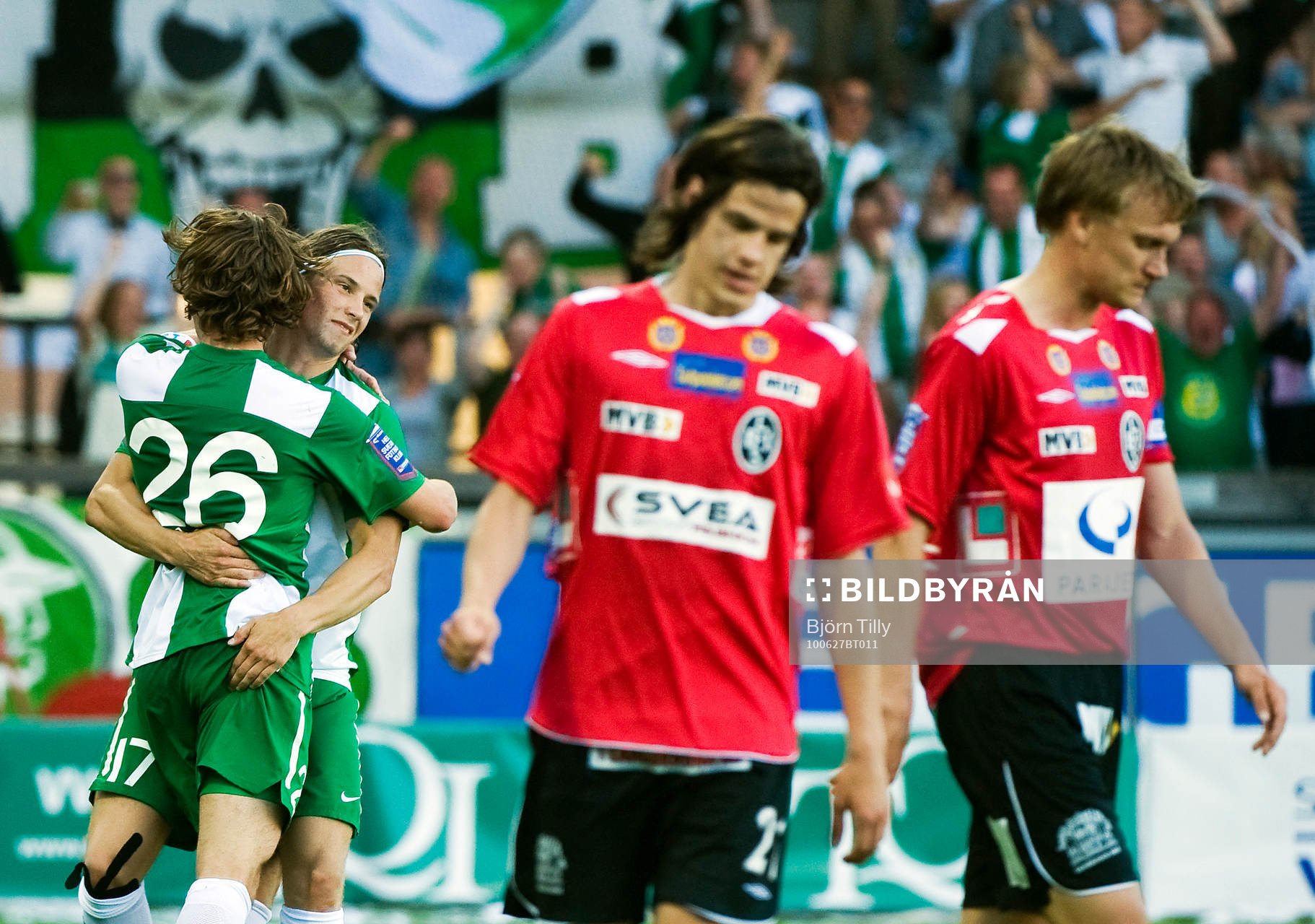 Simon Helg och Linus Hallenius, Hammarby