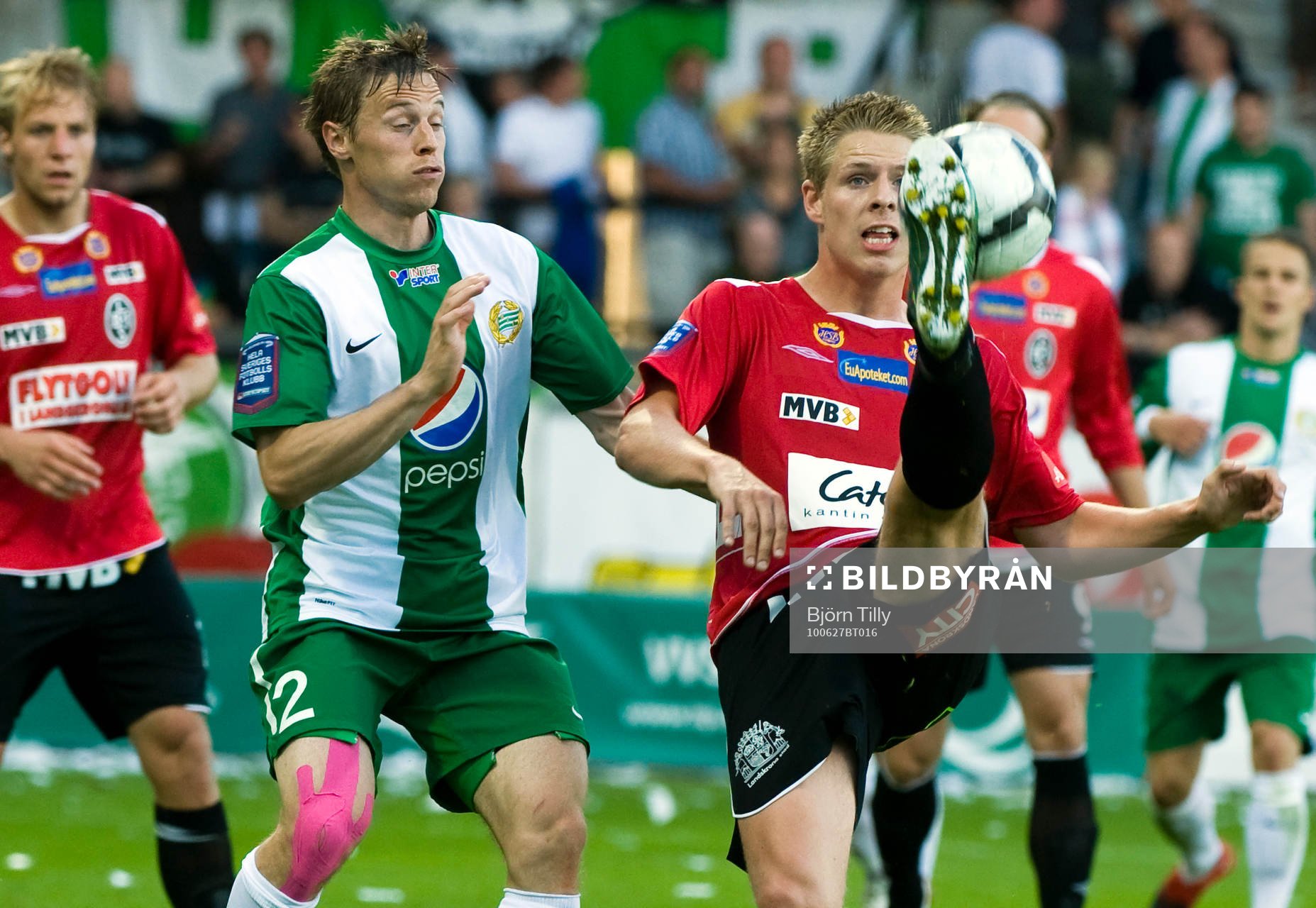 David Johansson, Hammarby och Fredrik Karlsson, Landskrona