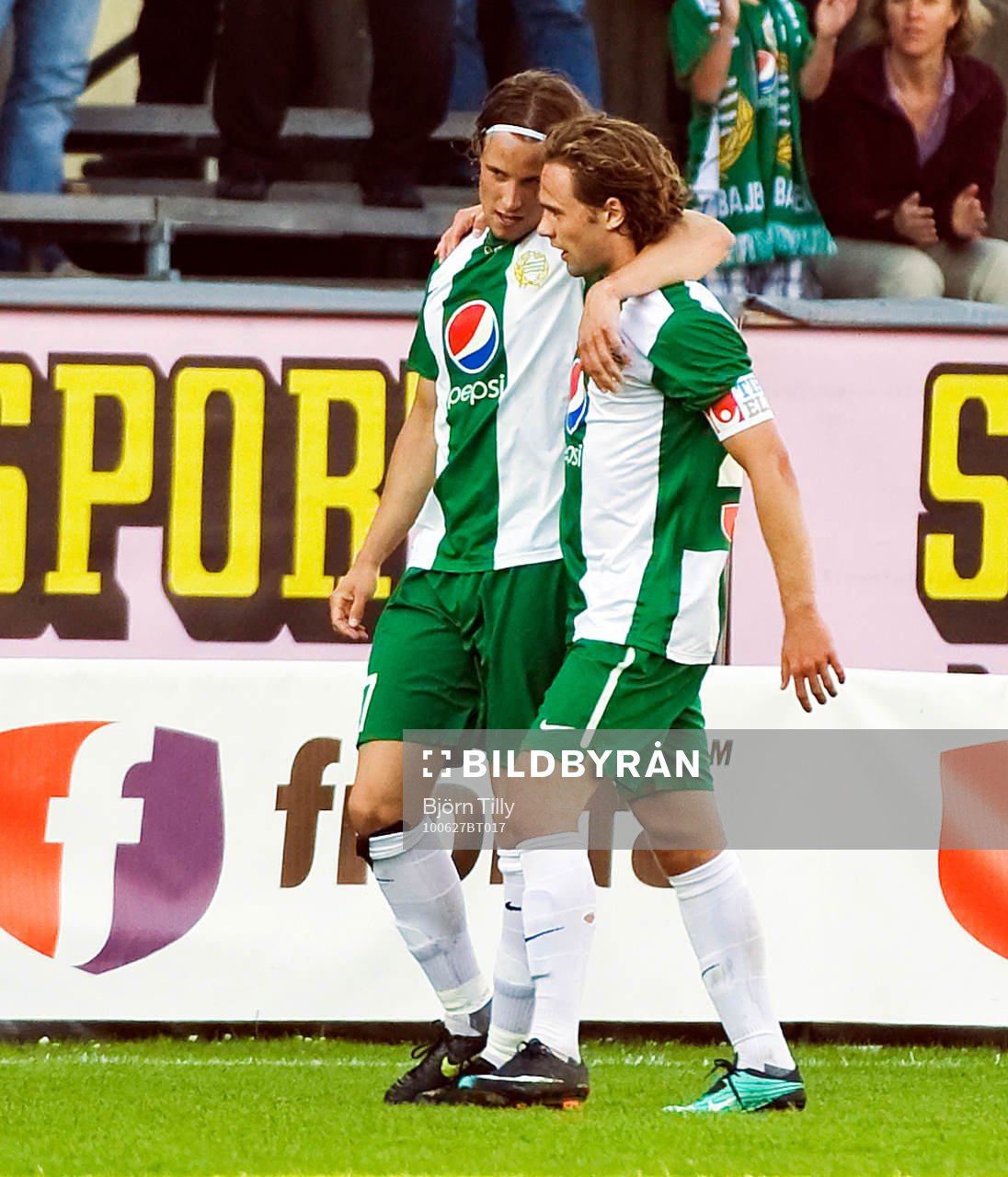 Linus Hallenius och Simon Helg, Hammarby