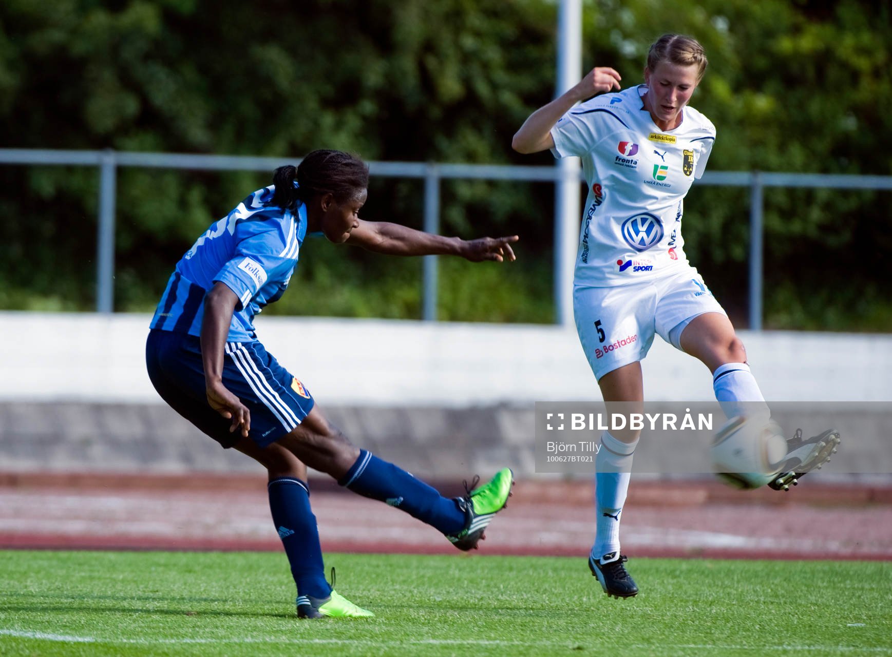 Sarah Michel, Djurgården och Emma Berglund, Umeå