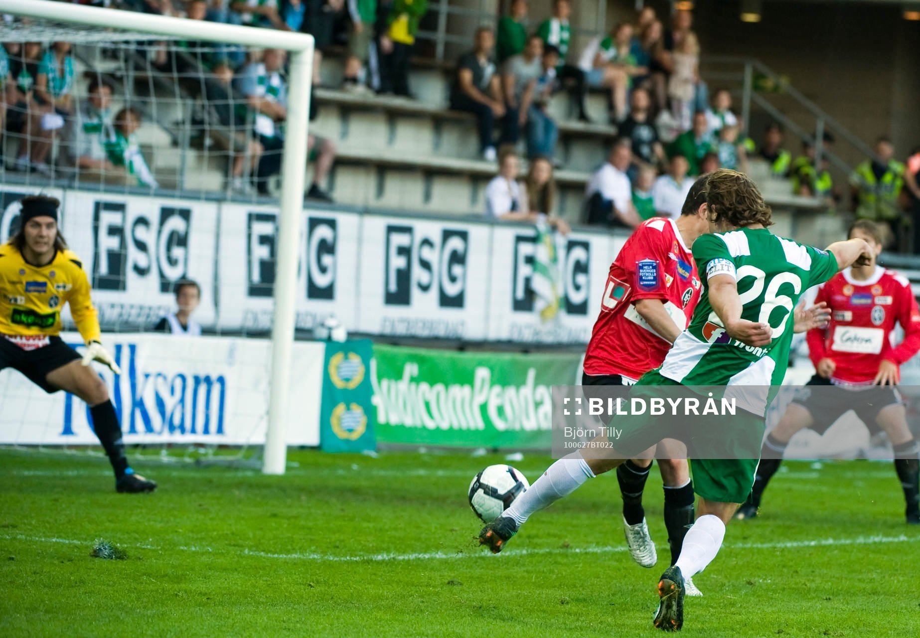 Simon Helg, Hammarby gör 1-0