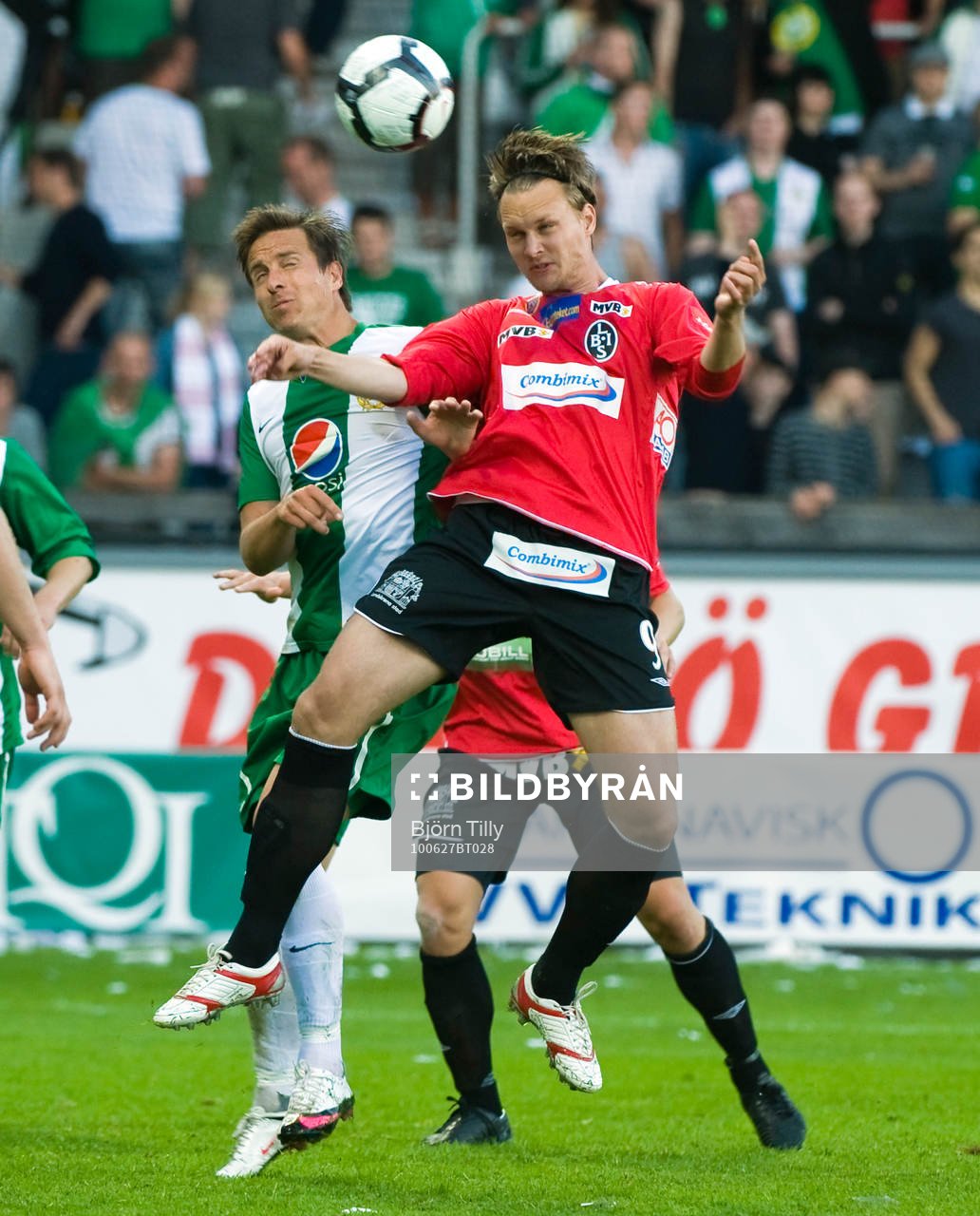 Filip Bergman, Hammarby och Calle Genberg, Landskrona