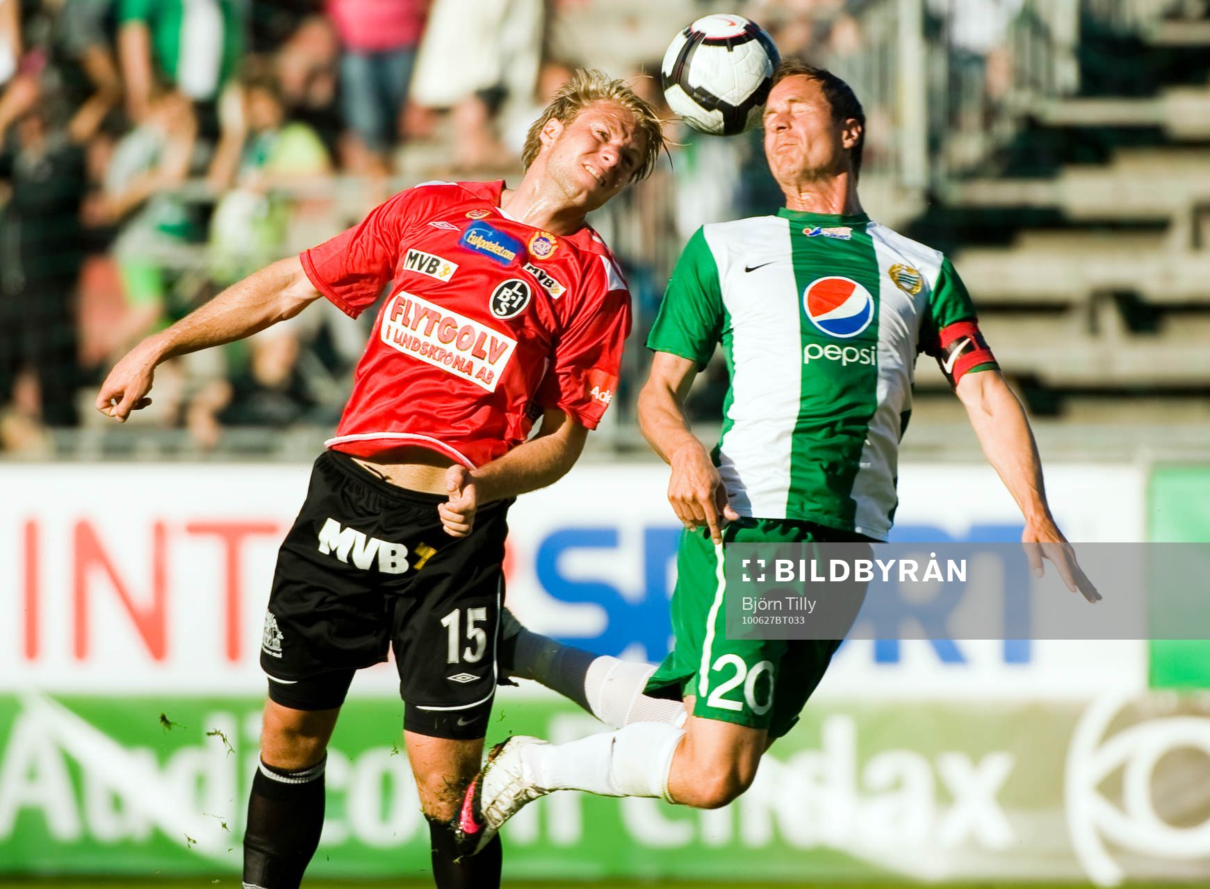 Fredrik Karlsson, Landskrona och Filip Bergman, Hammarby