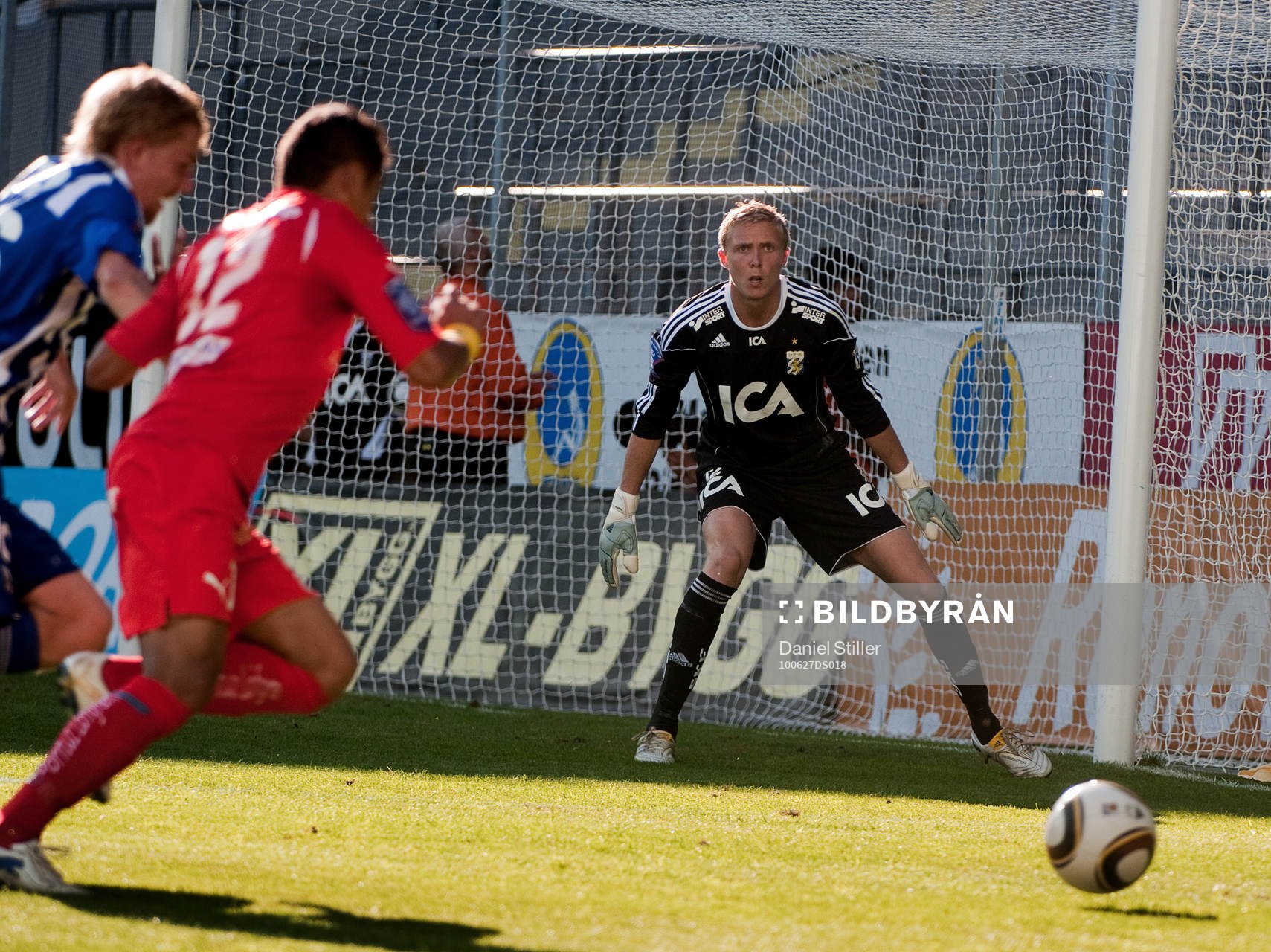Marcus Sandberg, målvakt IFK Göteborg, gör sin första