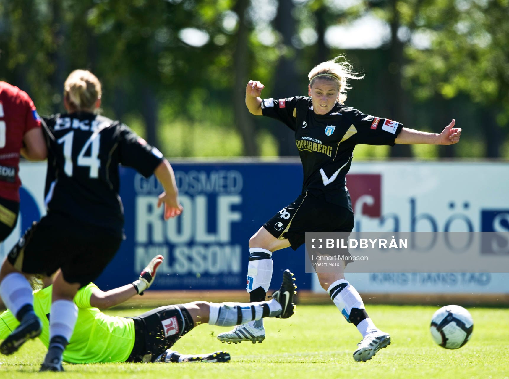 Fotboll, dam, damallsvenskan, Kristianstad - Kopparbergs /