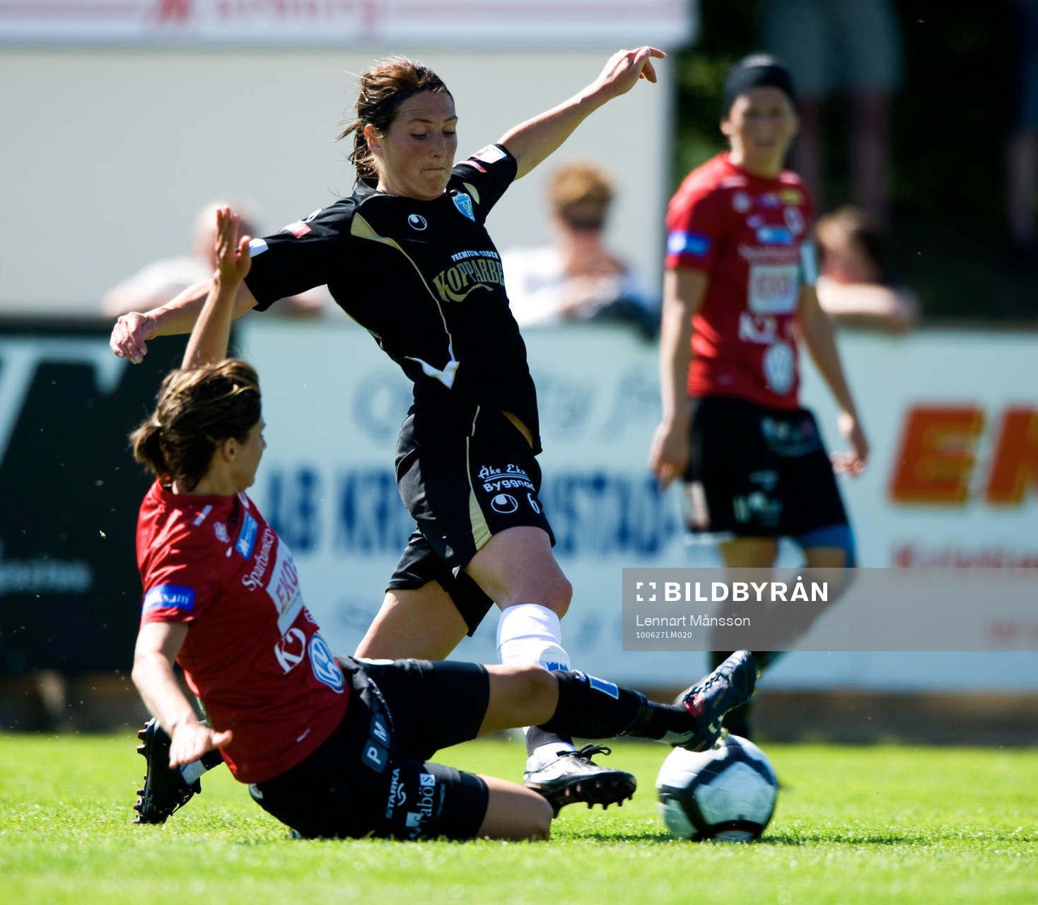 Anna Ahlstrand, Göteborg, glidtacklas