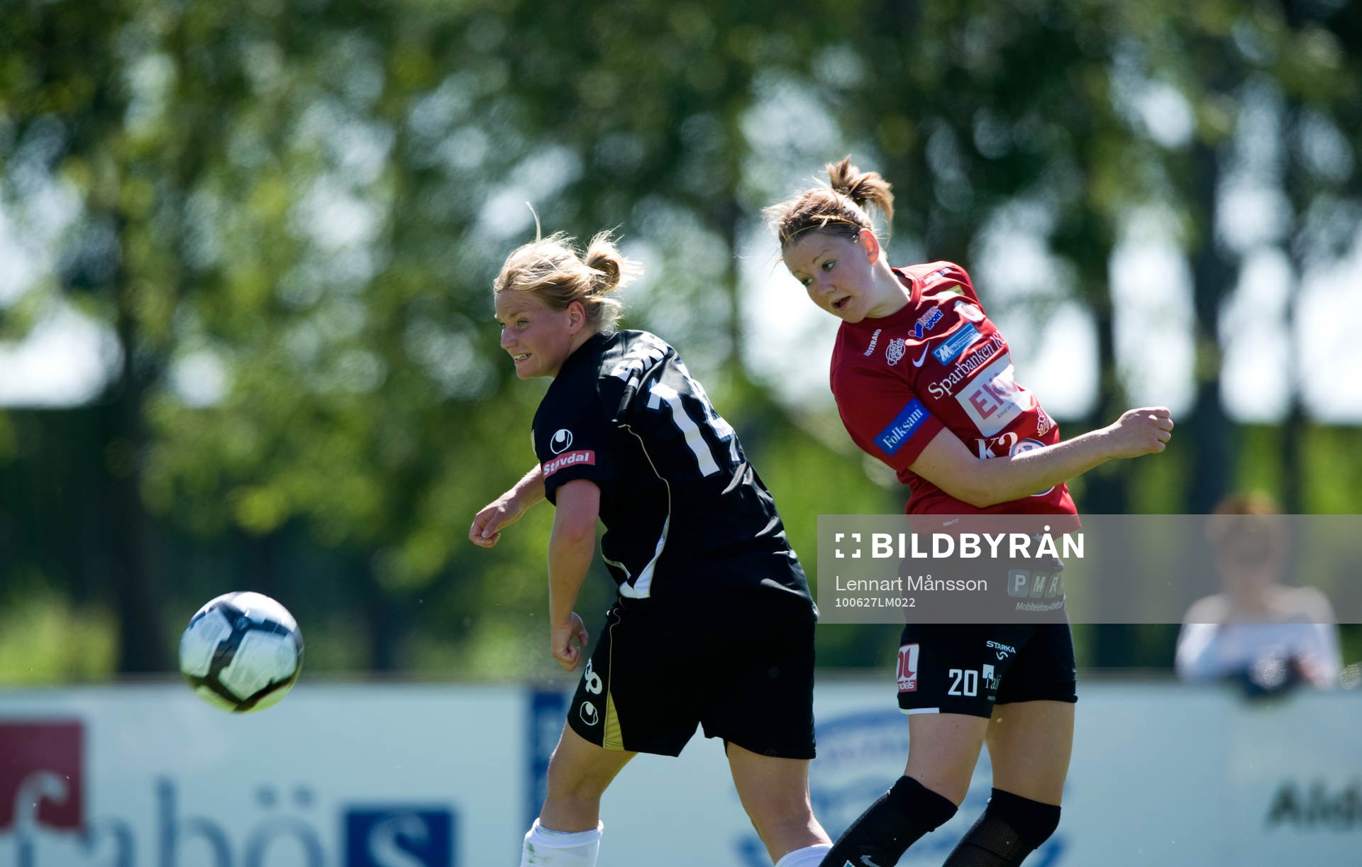 Mia Carlsson, Kristianstad, nickduell med Sara Lindén,