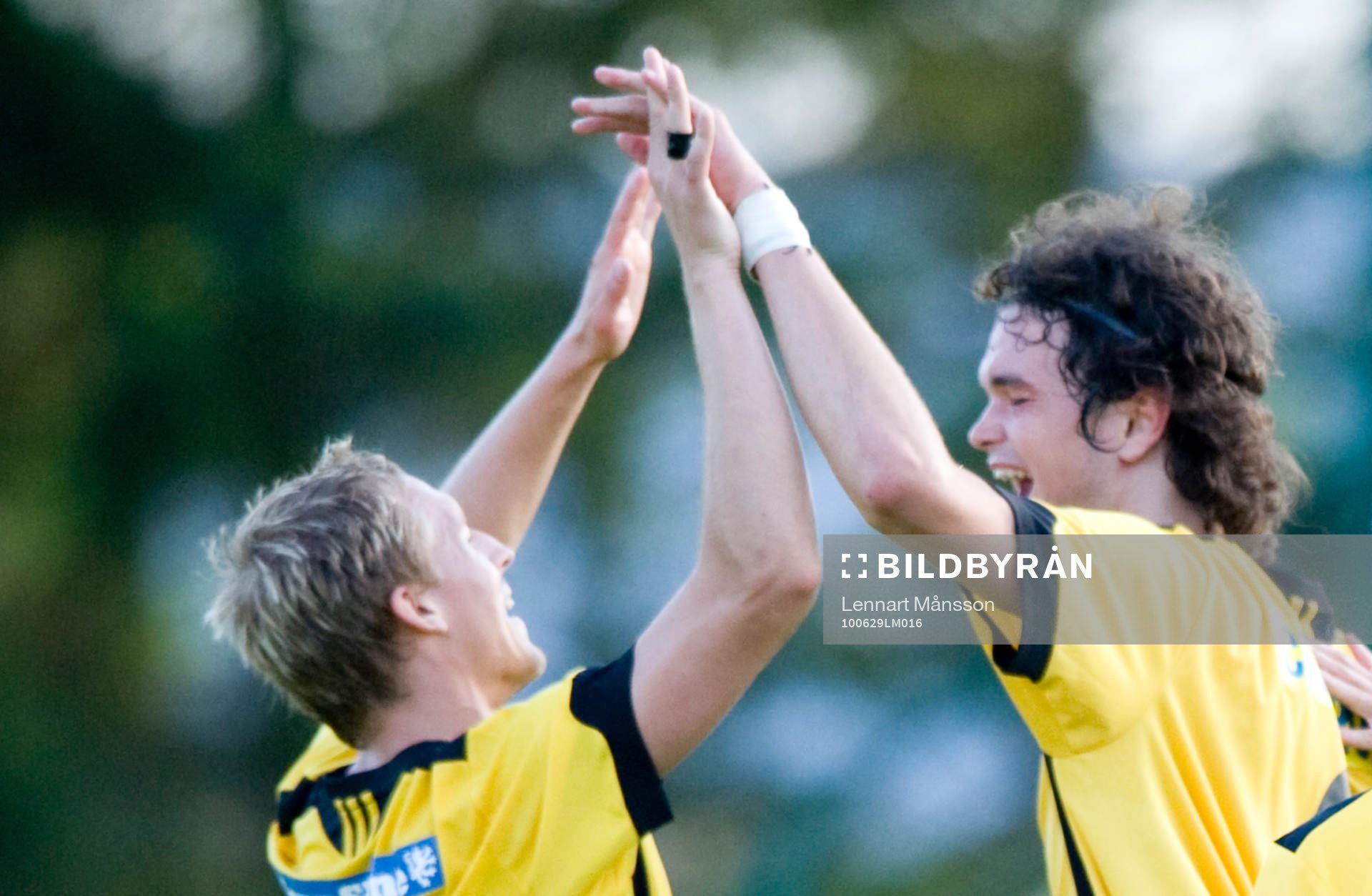  Mål, måljubel, Bobby Alm Nilsson och Filip Thurn, Hässleholm (Jubel)