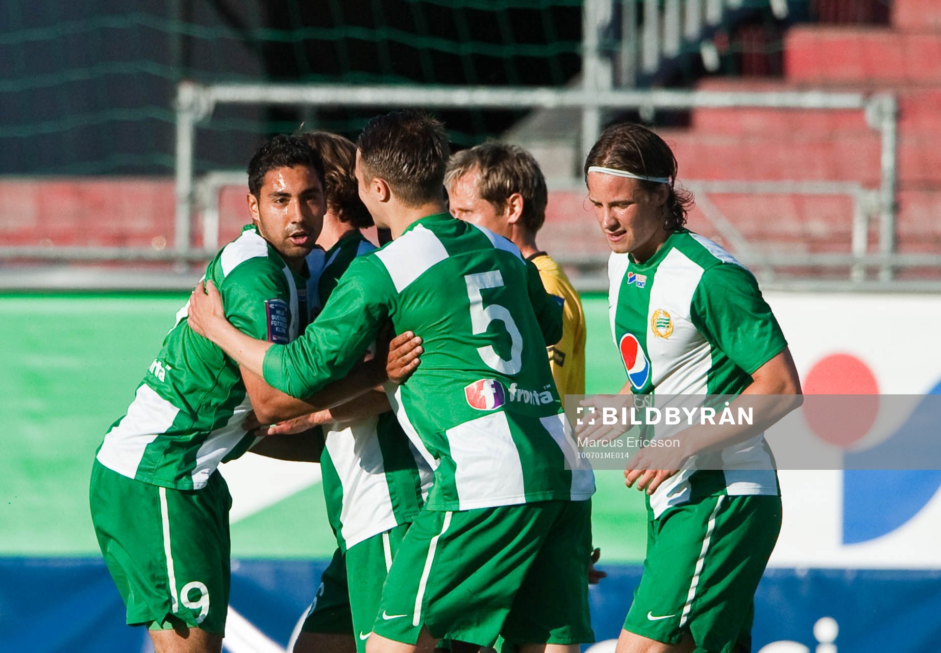 Sebastian Castro-Tello, Hammarby jubel