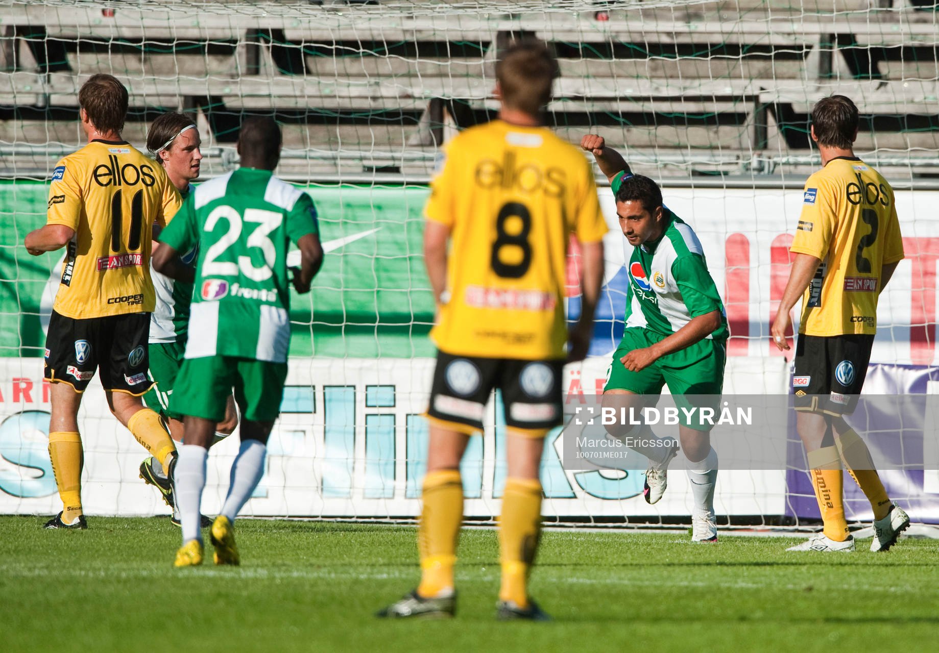 Sebastian Castro-Tello, Hammarby jubel