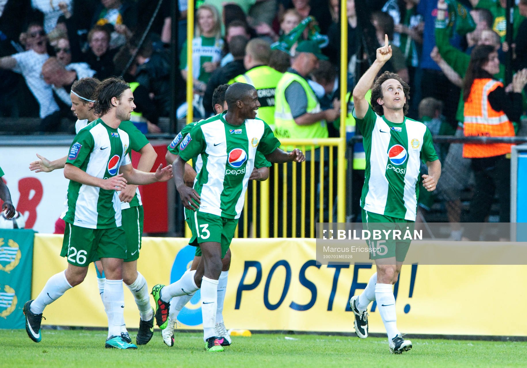 Petter Furuseth, Hammarby, jubel