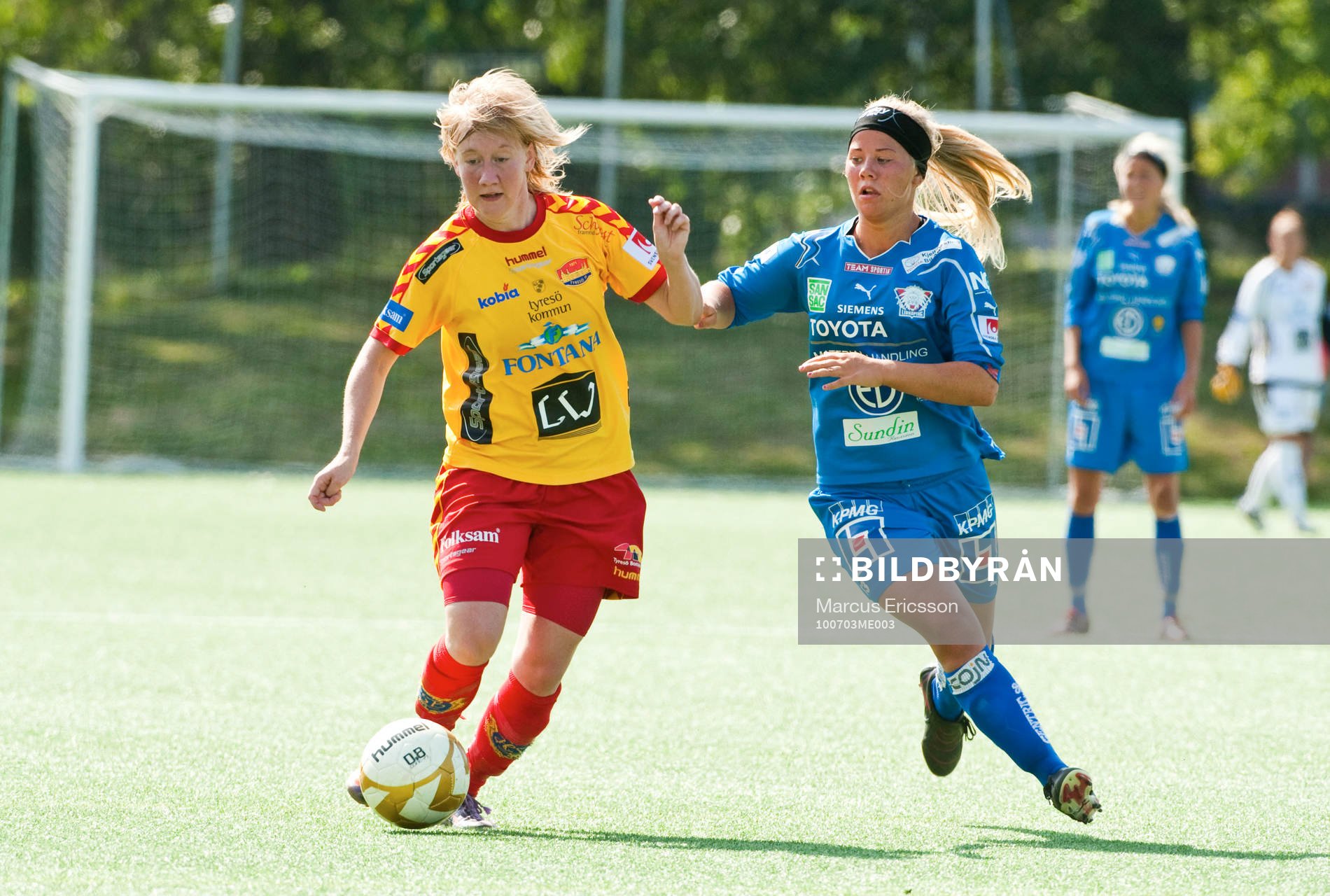 Fotboll, dam, Damallasvenskan, Tyresö - Linköping