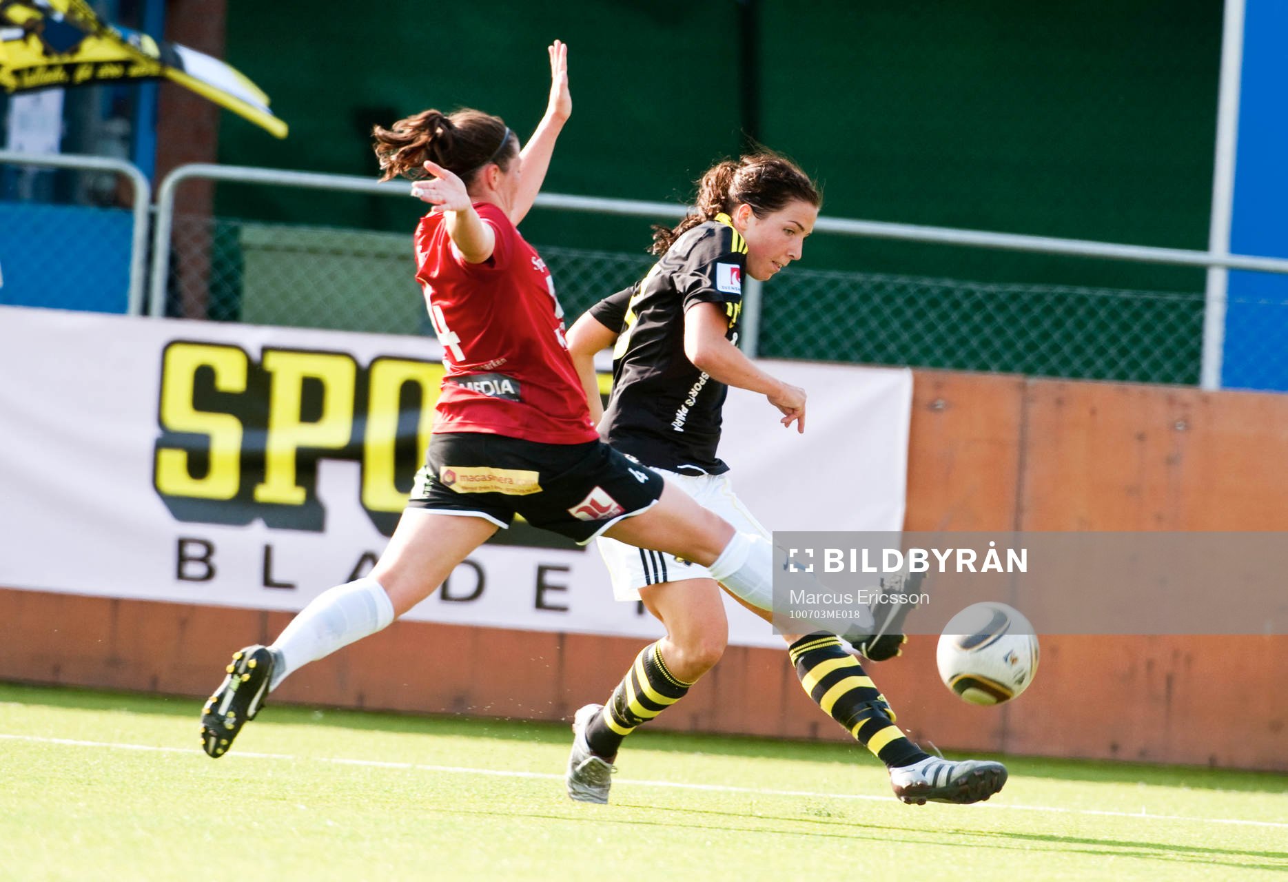 Clara Markstedt, AIK sparkar in 3-1