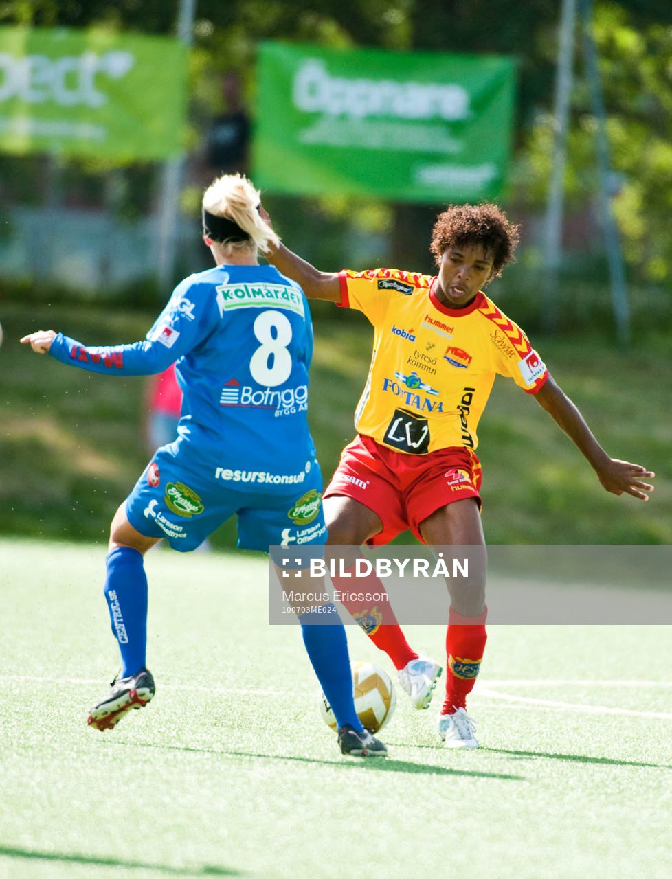 Elaine, Tyresö, utmanar
