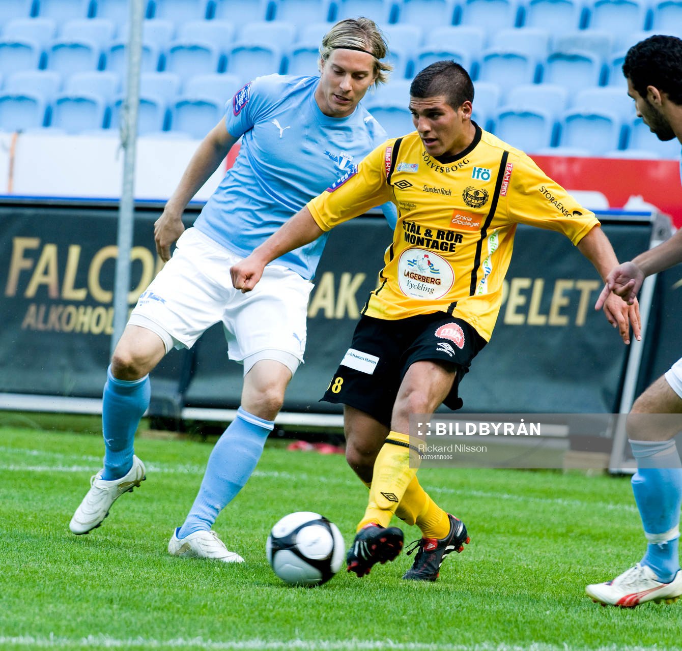 Markus Halsti, Malmö och Mostapha El Kabir, Mjällby