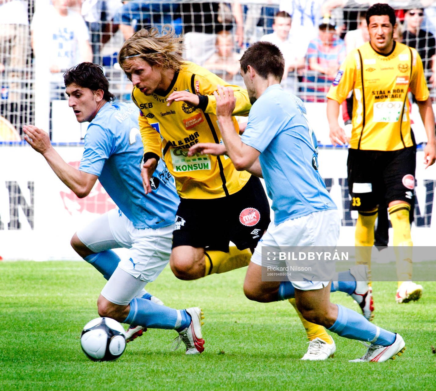 Tobias Grahn, Mjällby och Agon Mehmeti, Malmö