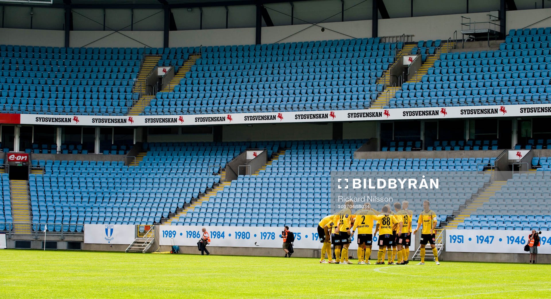 Mjällby spelar sin hemmamatch på Swedbank Arena