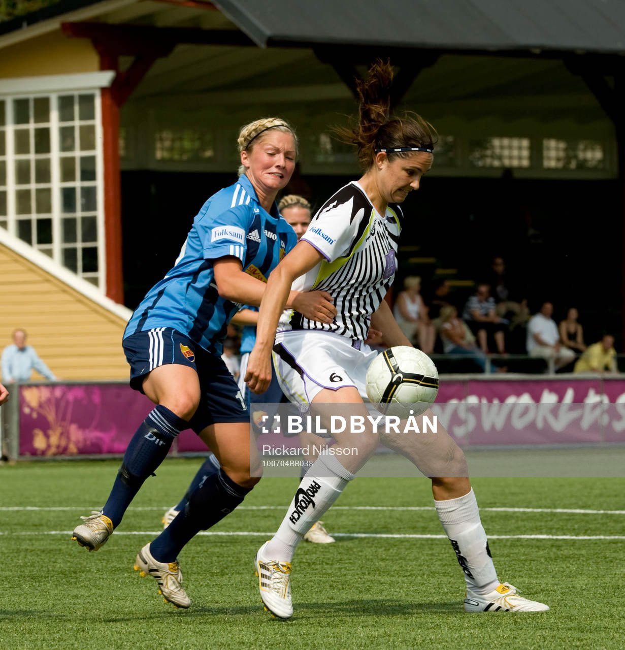 Caroline Frånberg, Djurgården och Kathryn Gill, LdB