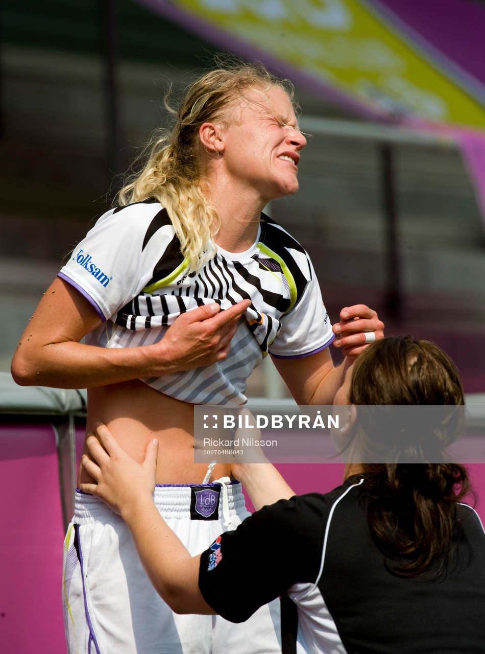 Frida Nordin, LdB, Skada