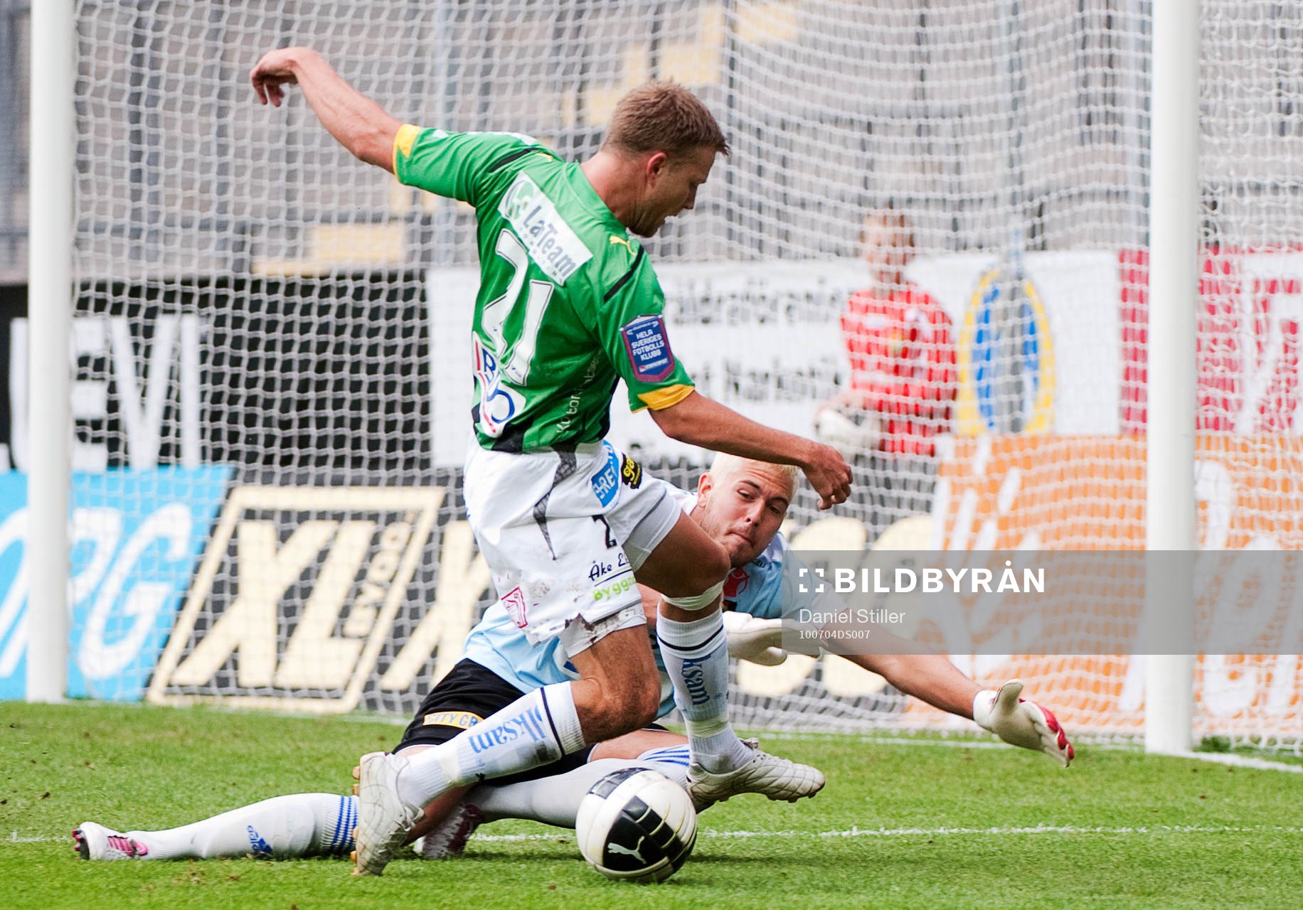 Joel Johansson, Gais, Kristoffer Nordfeldt, målvakt BP