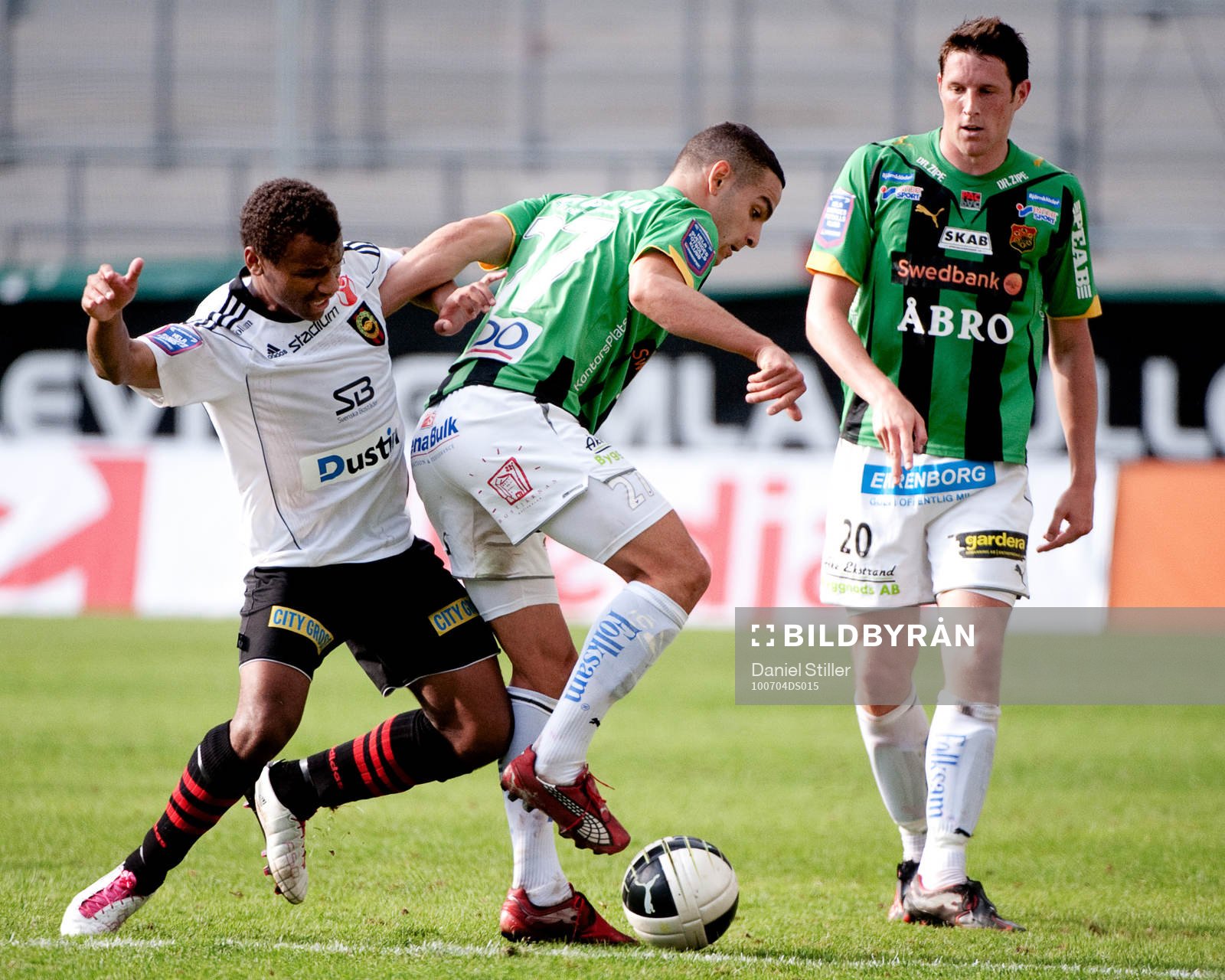 Serge-Junior Ngaouli, BP, Mervan Celik, Kenneth Gustafsson,