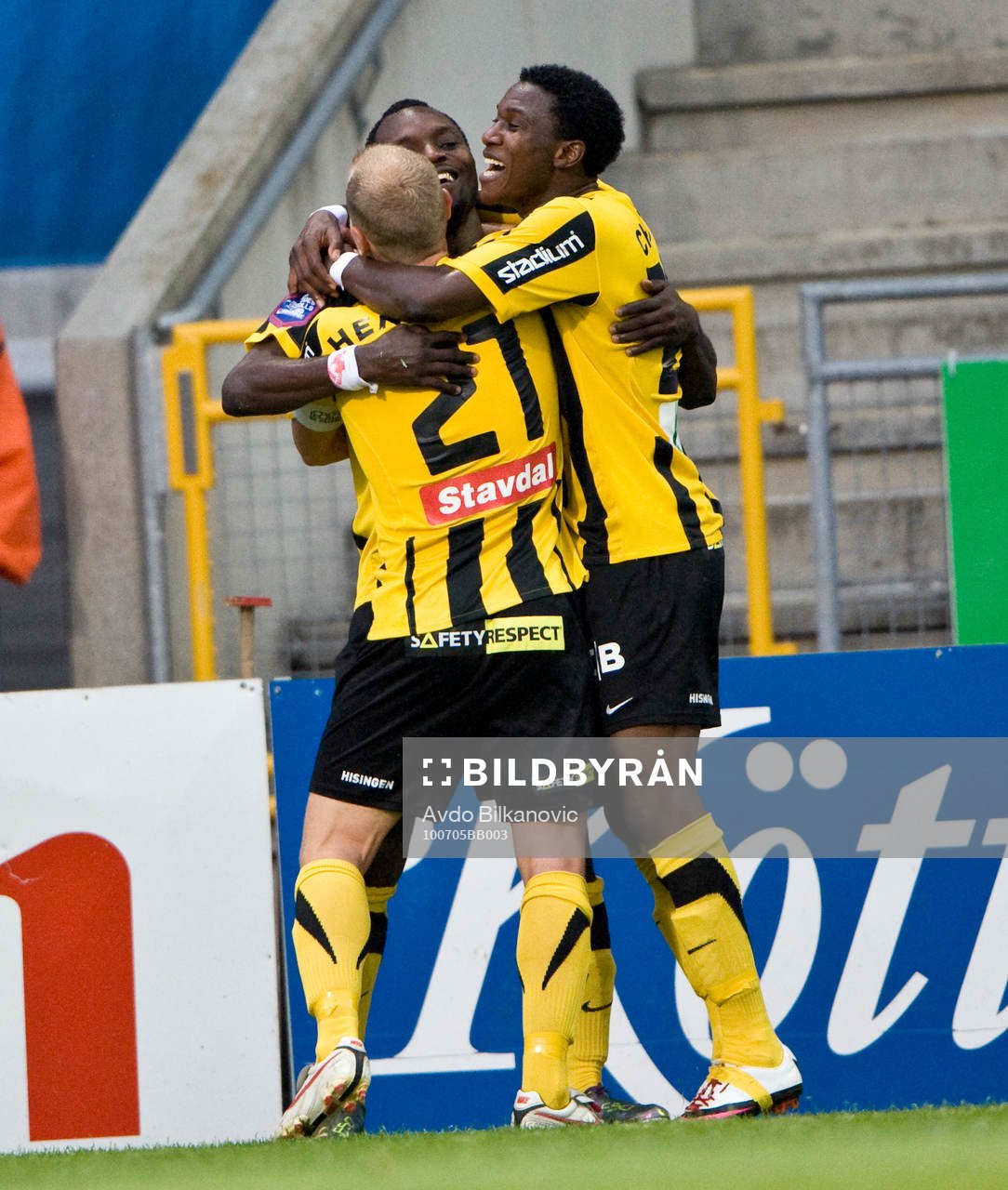 John Chibuike, Häcken, jubel