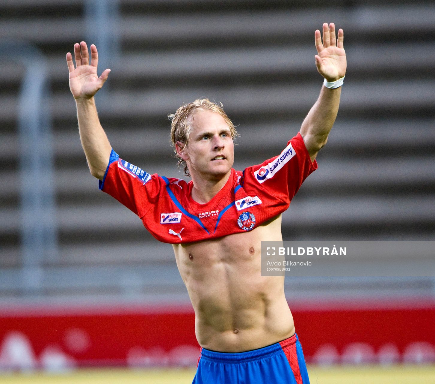 Erik Sundin, jubel, Helsingborg