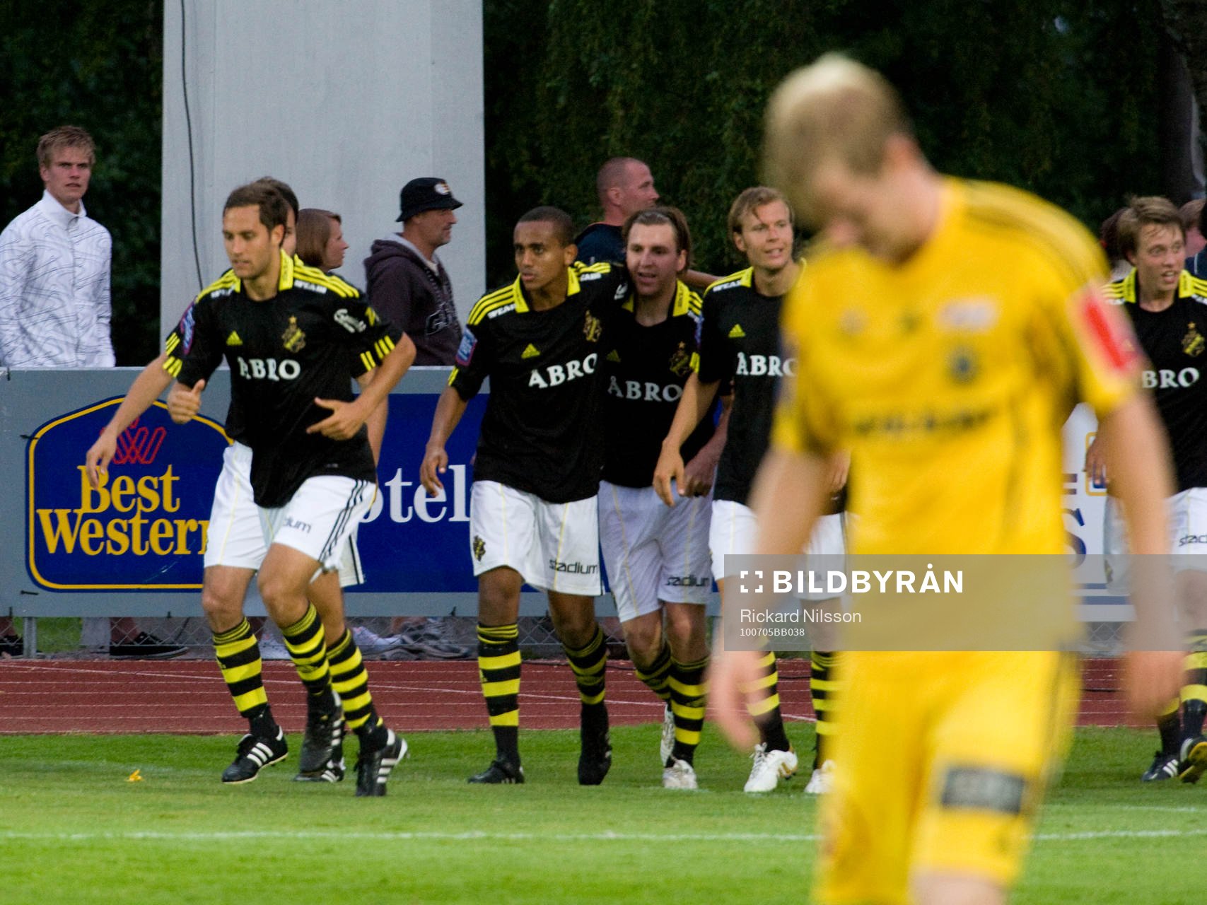 Jubel, AIK och depp, Ängelholm