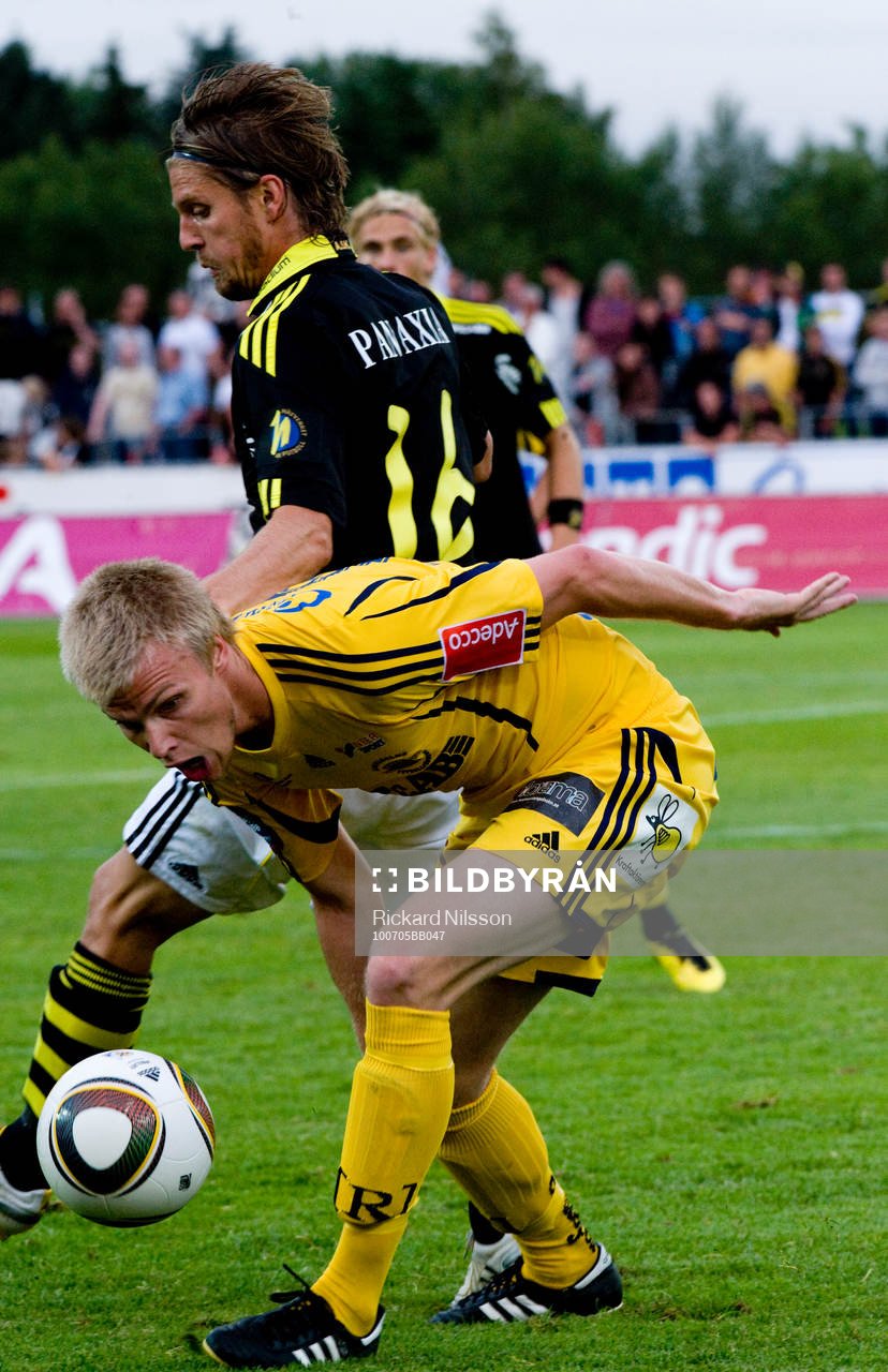 Robin Nilsson, Ängelholm och Martin Lorentzson, AIK