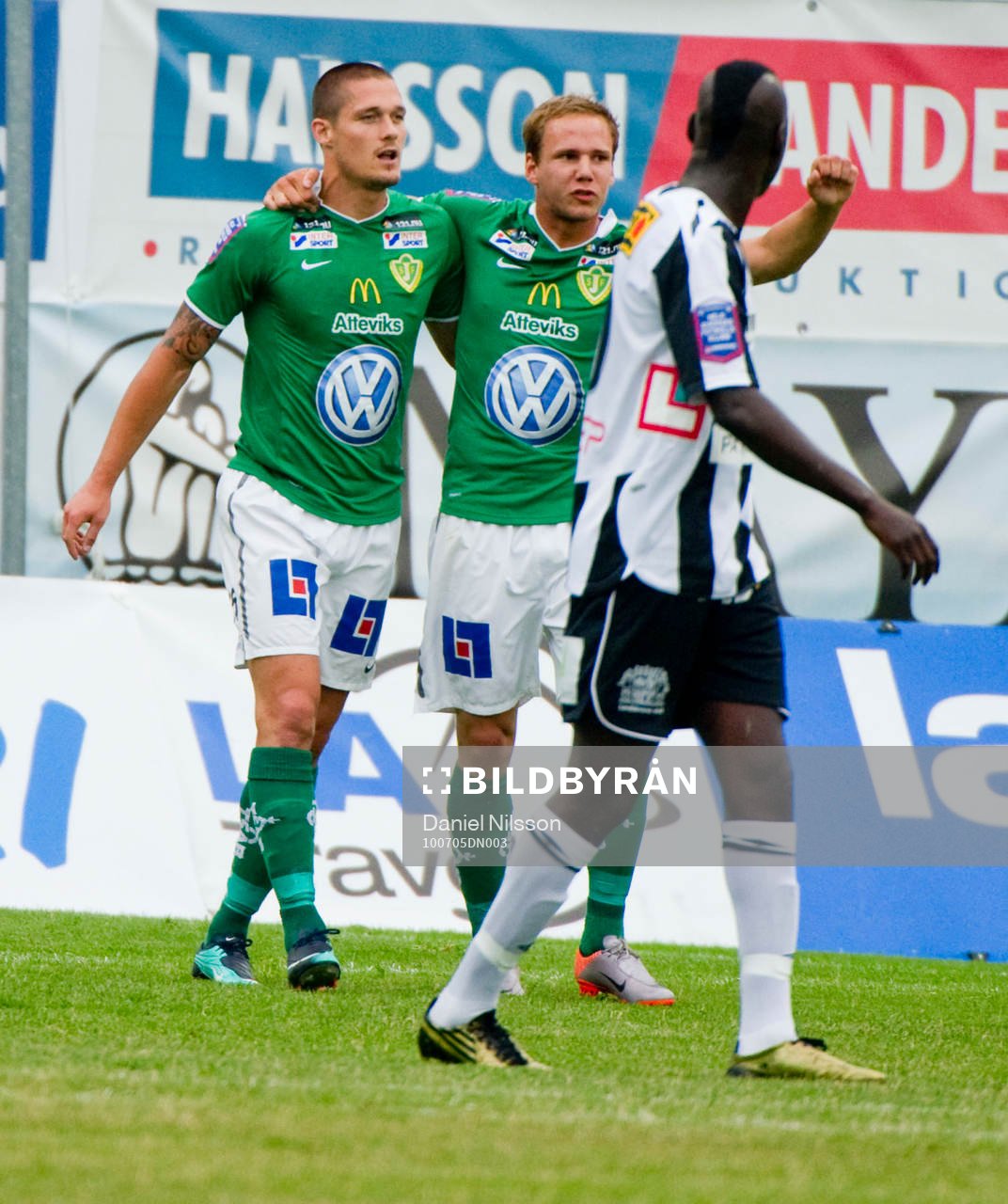 Pär Cederqvist, Jönköping gjorde 2 mål i första