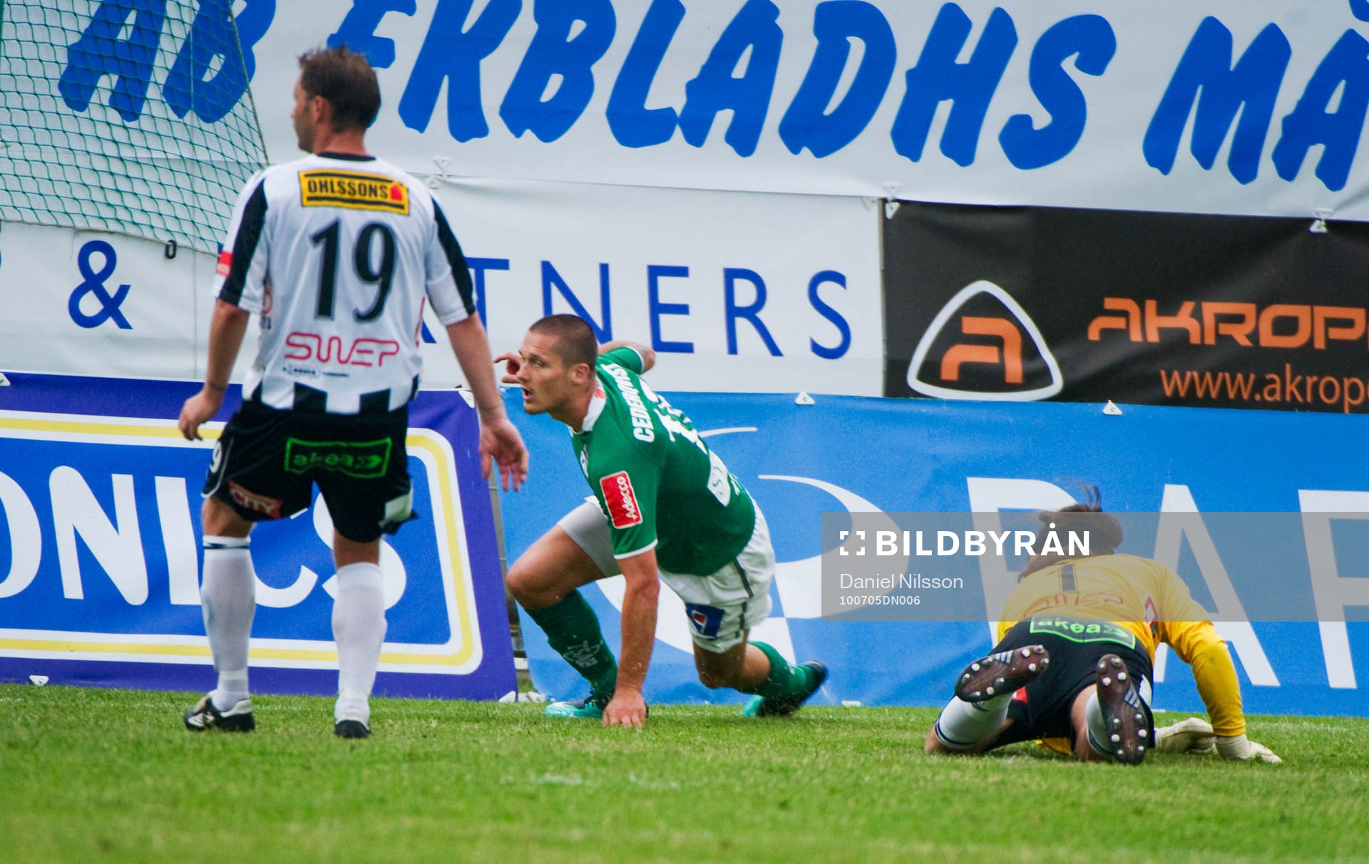 Pär Cederqvist, Jönköping gjorde 3 mål mot sitt förra
