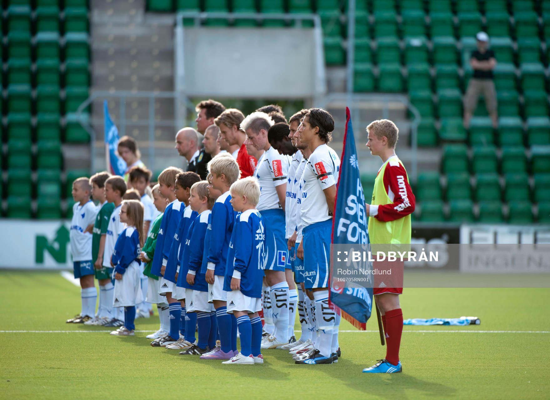 Tystminut innan matchen
