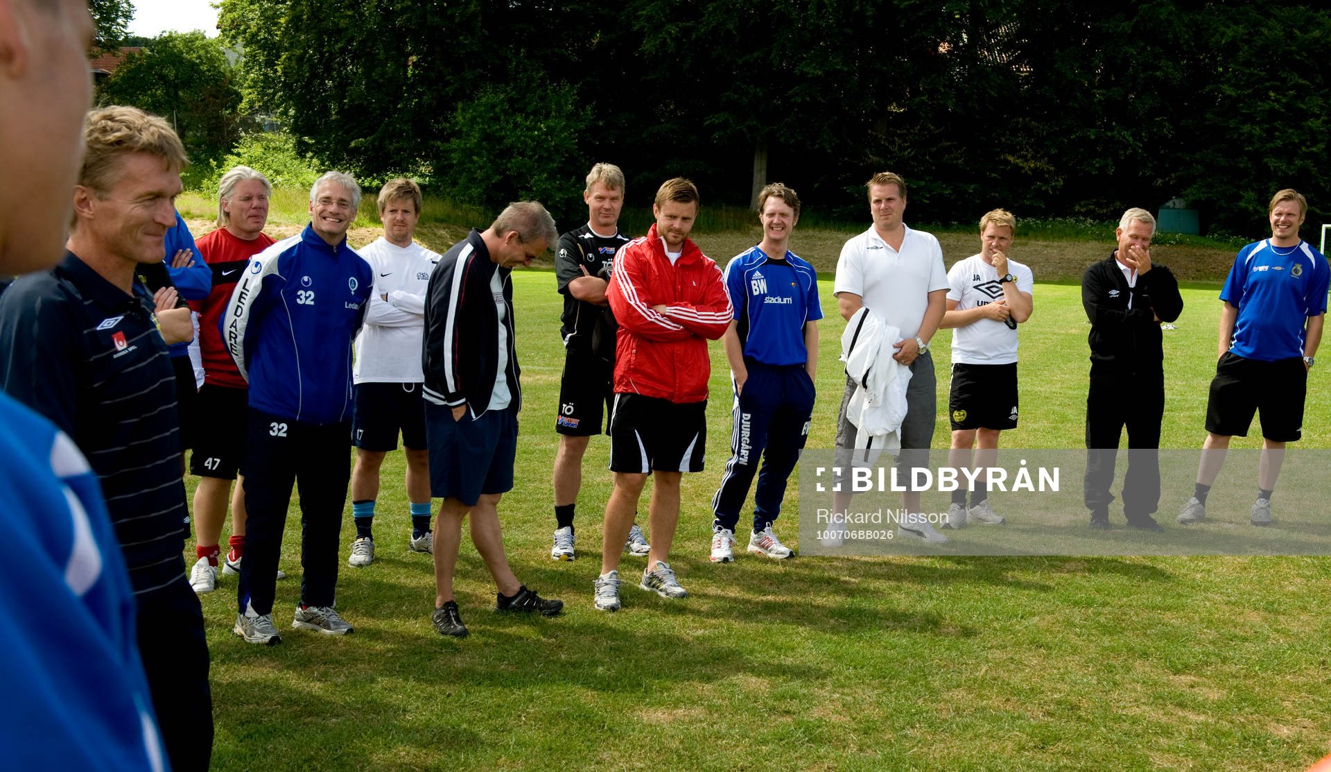 Fotboll, Tränarläger