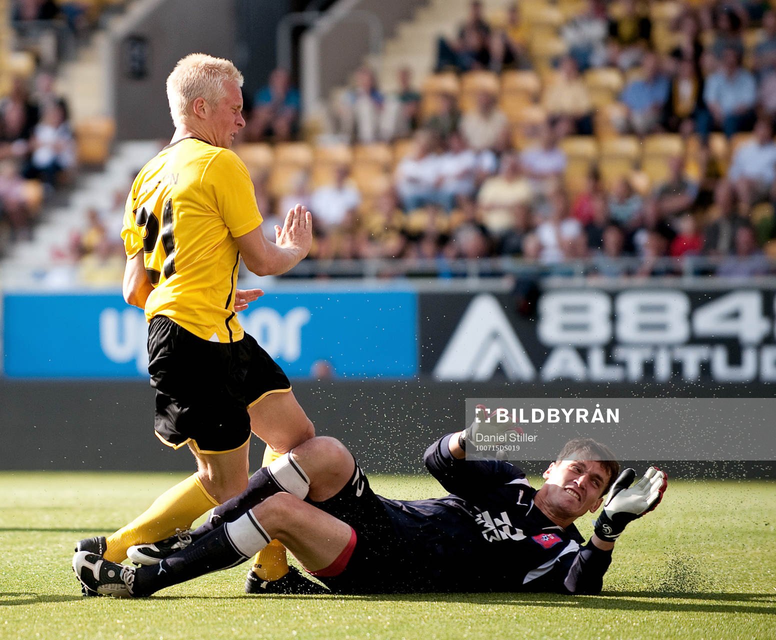 Johan Larsson, Elfsborg och Artiom Gaiduchevici, målvakt