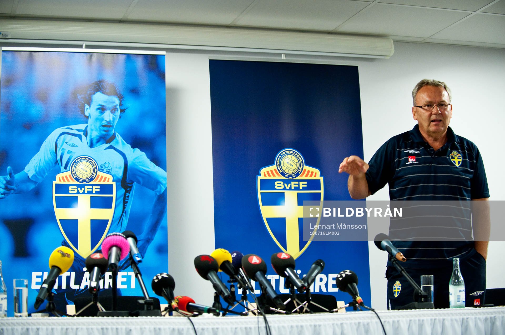 Zlatan Ibrahimovic och Erik Hamrén