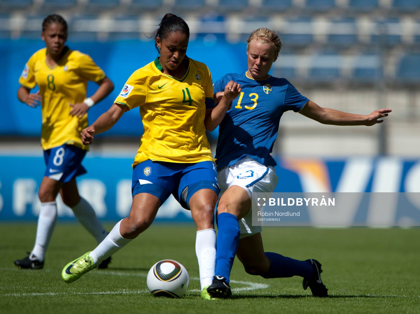 Estergaine, Brasilien och Amanda Ilestedt, Sverige