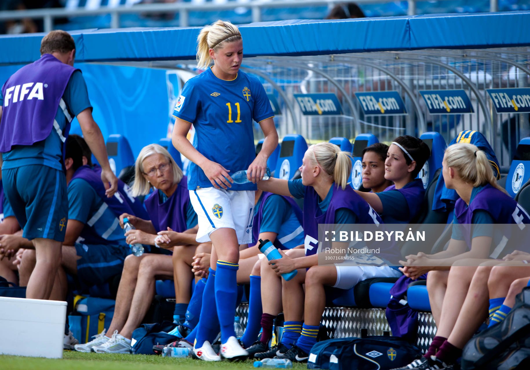 Olivia Schough, Sverige blir utbytt